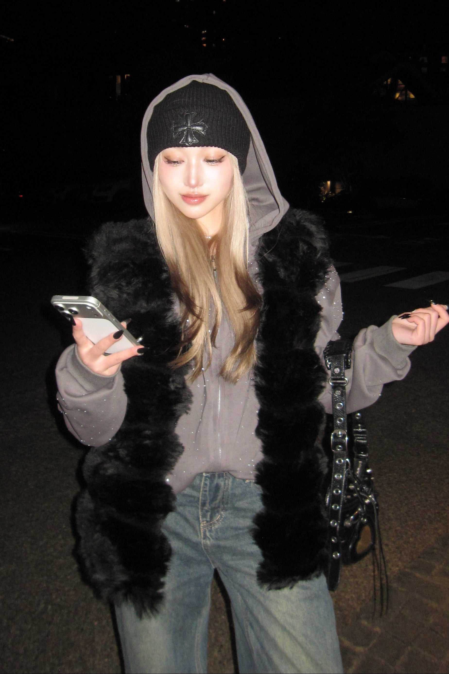 モコモコファーベスト NA10398