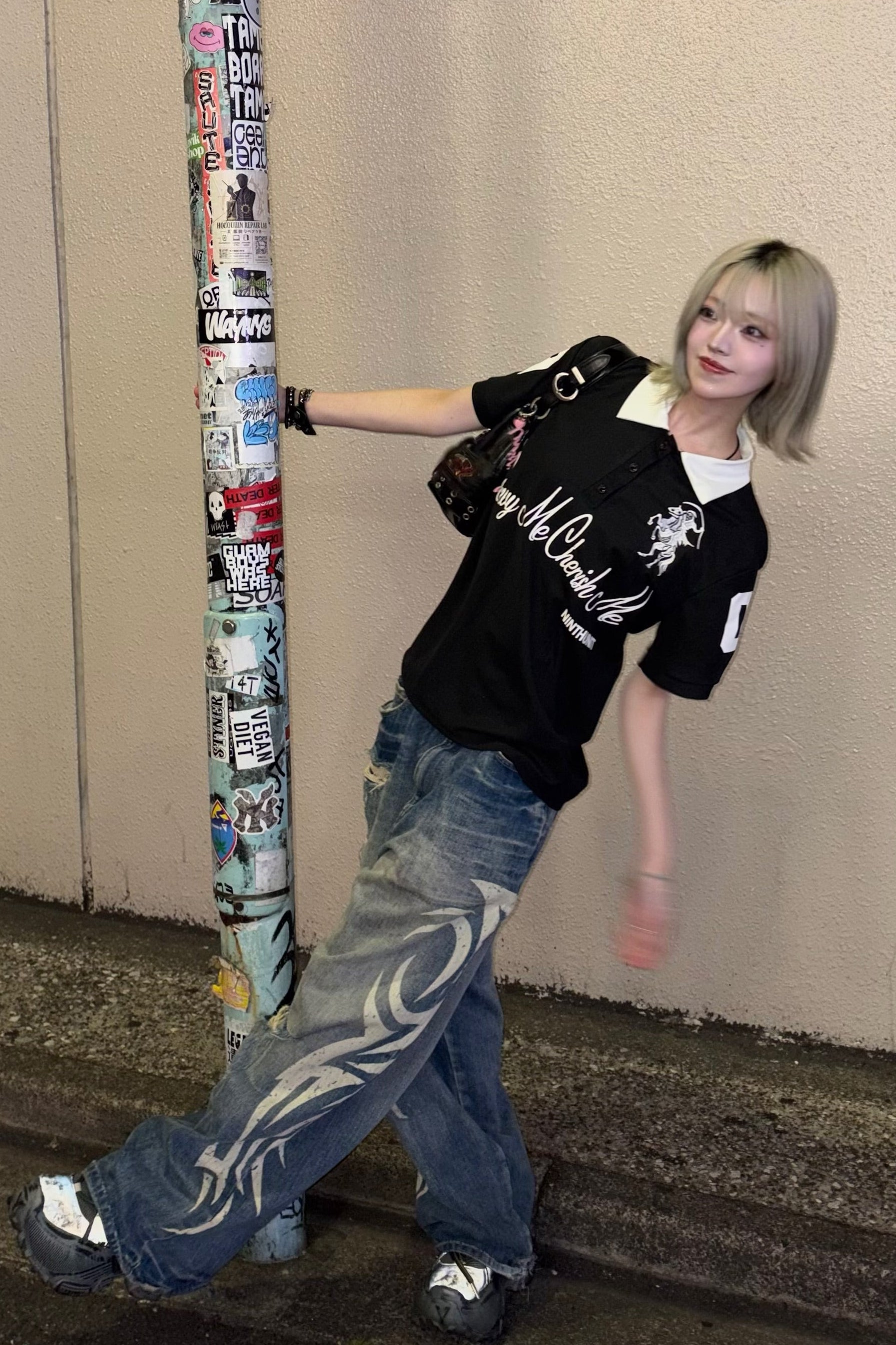 襟付きユニフォームTシャツ NA10567