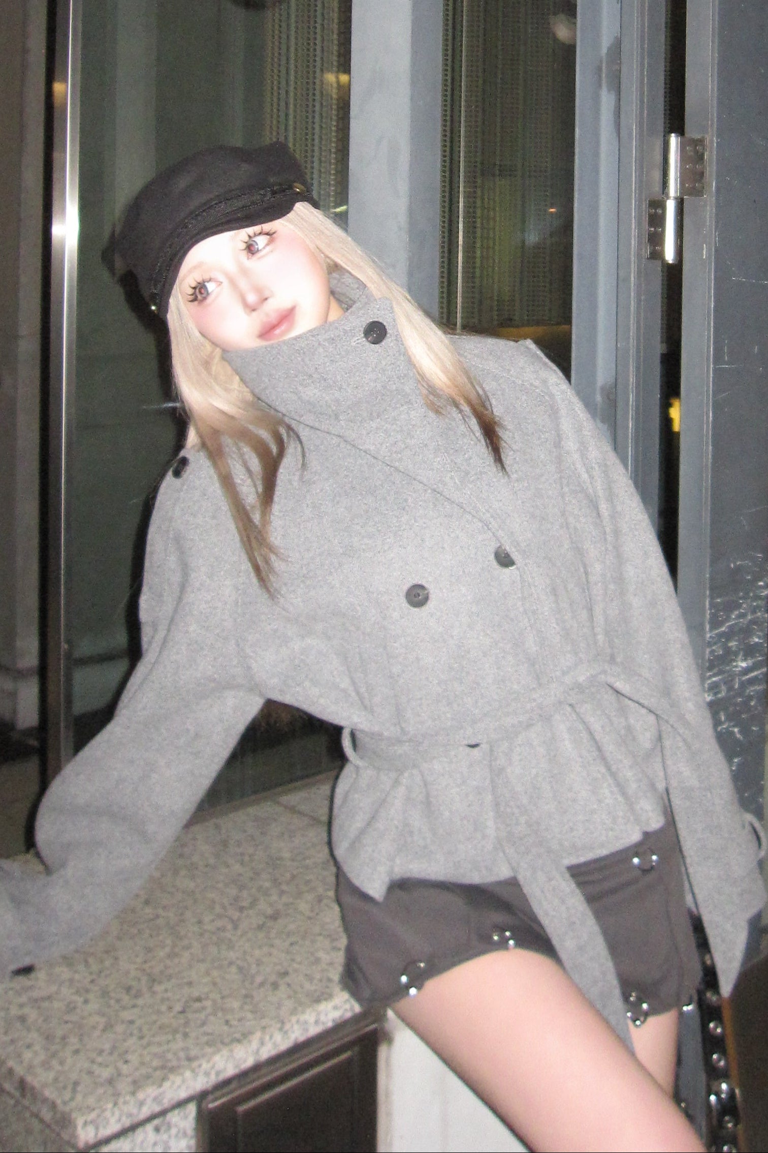 ウエストタイクロップドジャケット NA10396