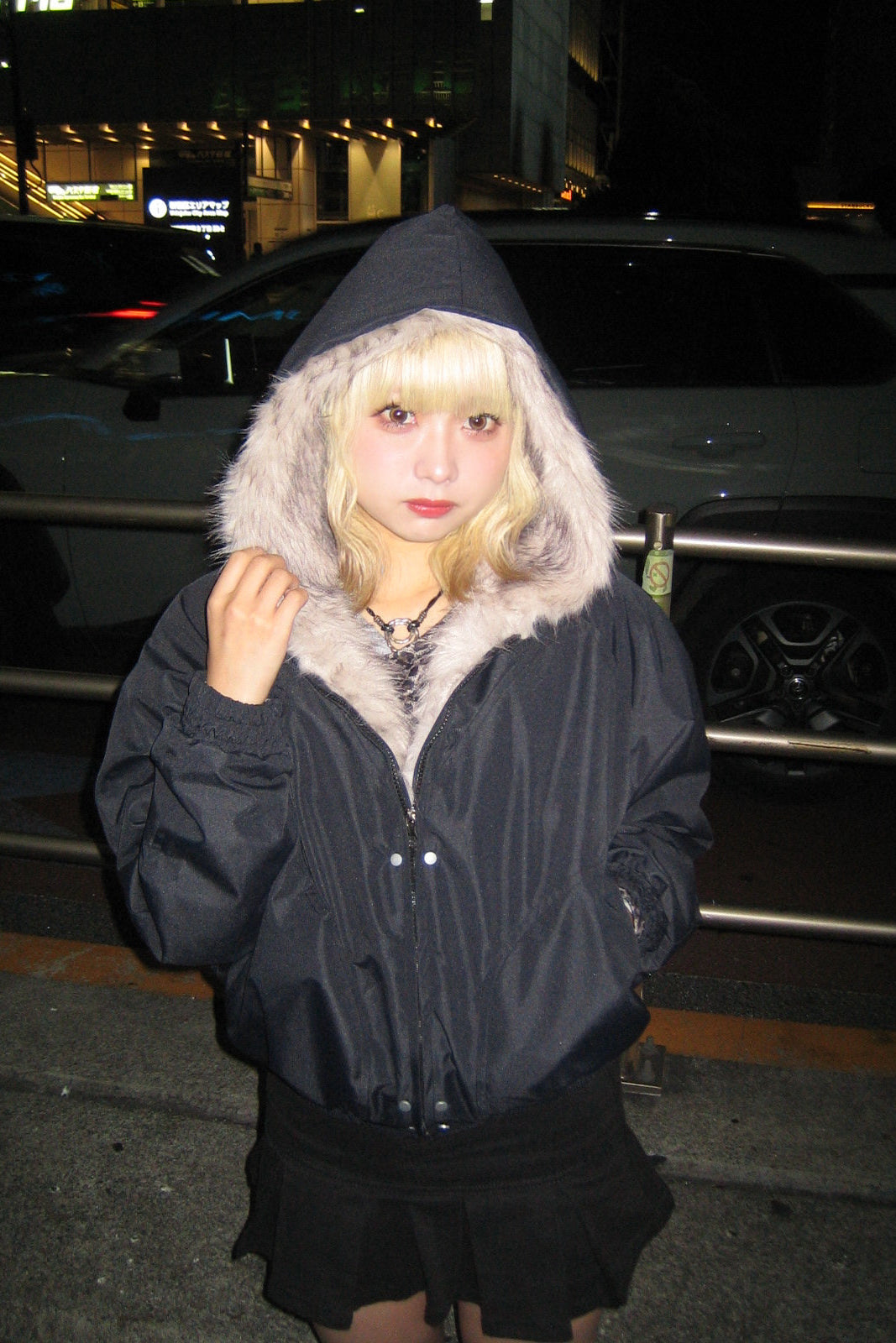 リバーシブルファージャケット NA10159