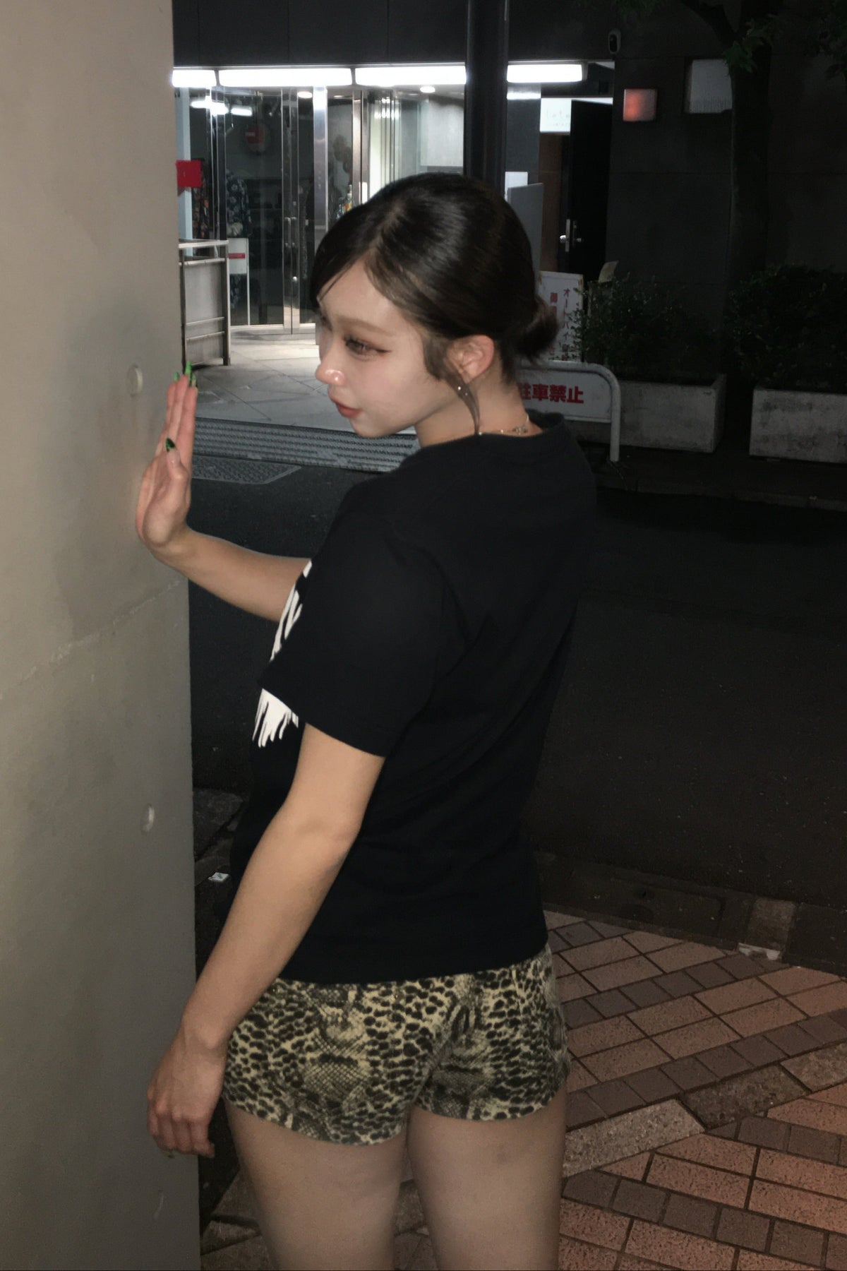 ローライズパイソンパンツ NA10979