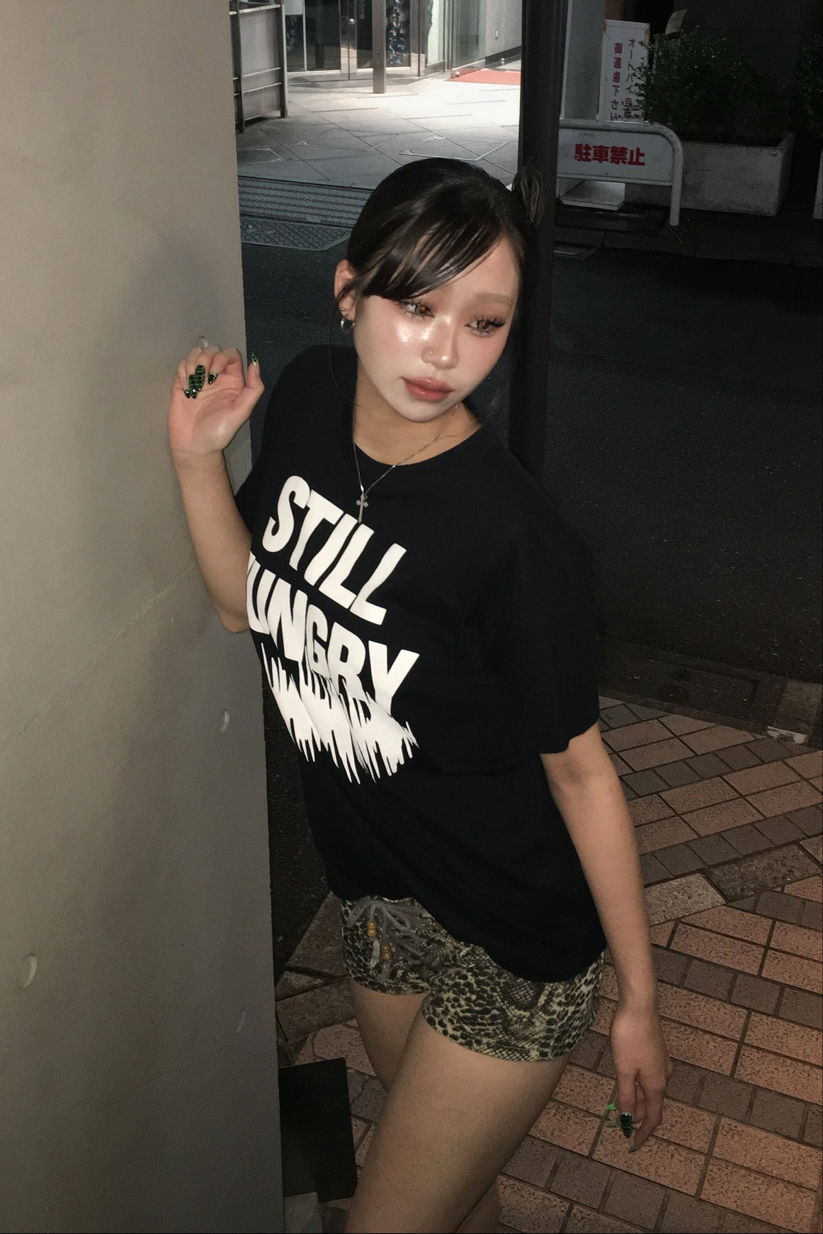 ローライズパイソンパンツ NA10979