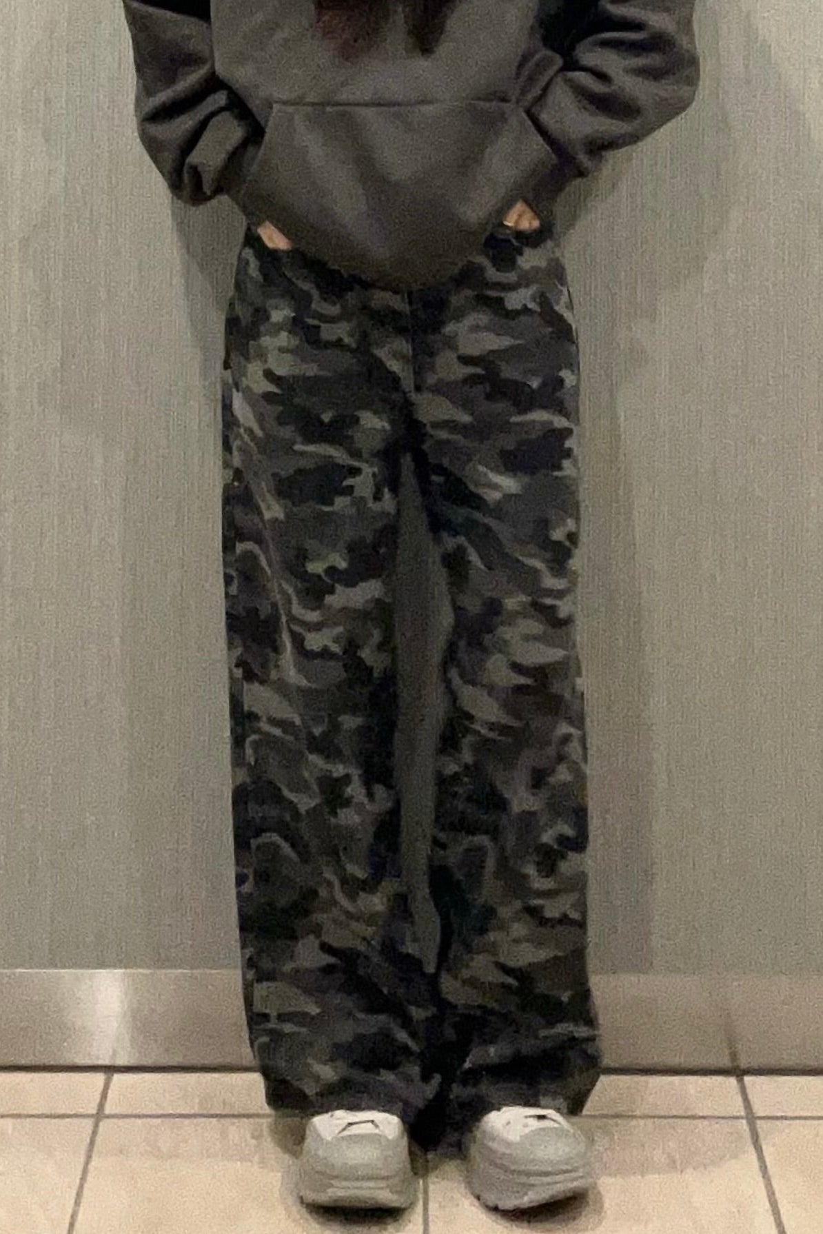 カモフラワイドパンツ NA10529
