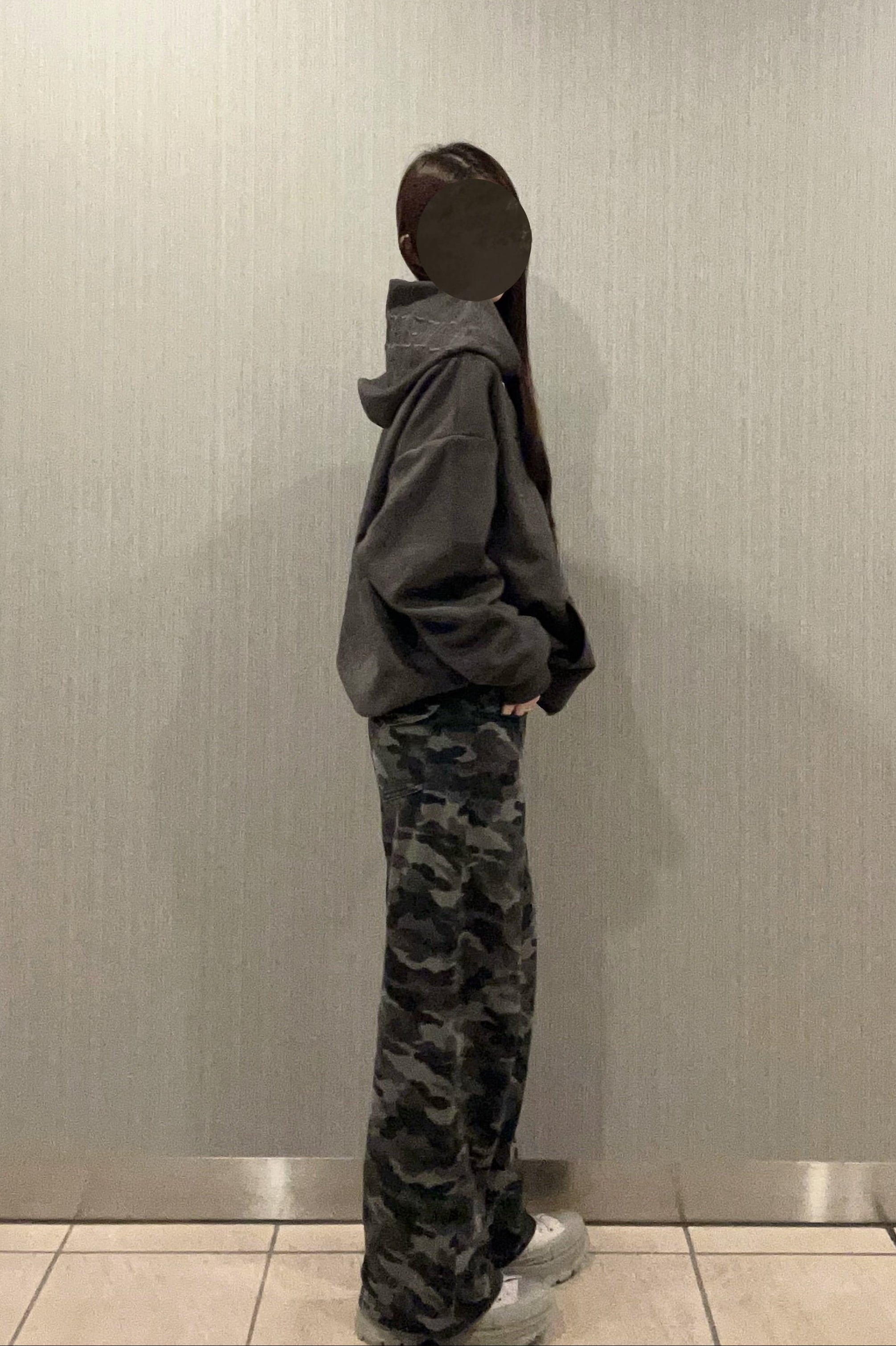 カモフラワイドパンツ NA10529