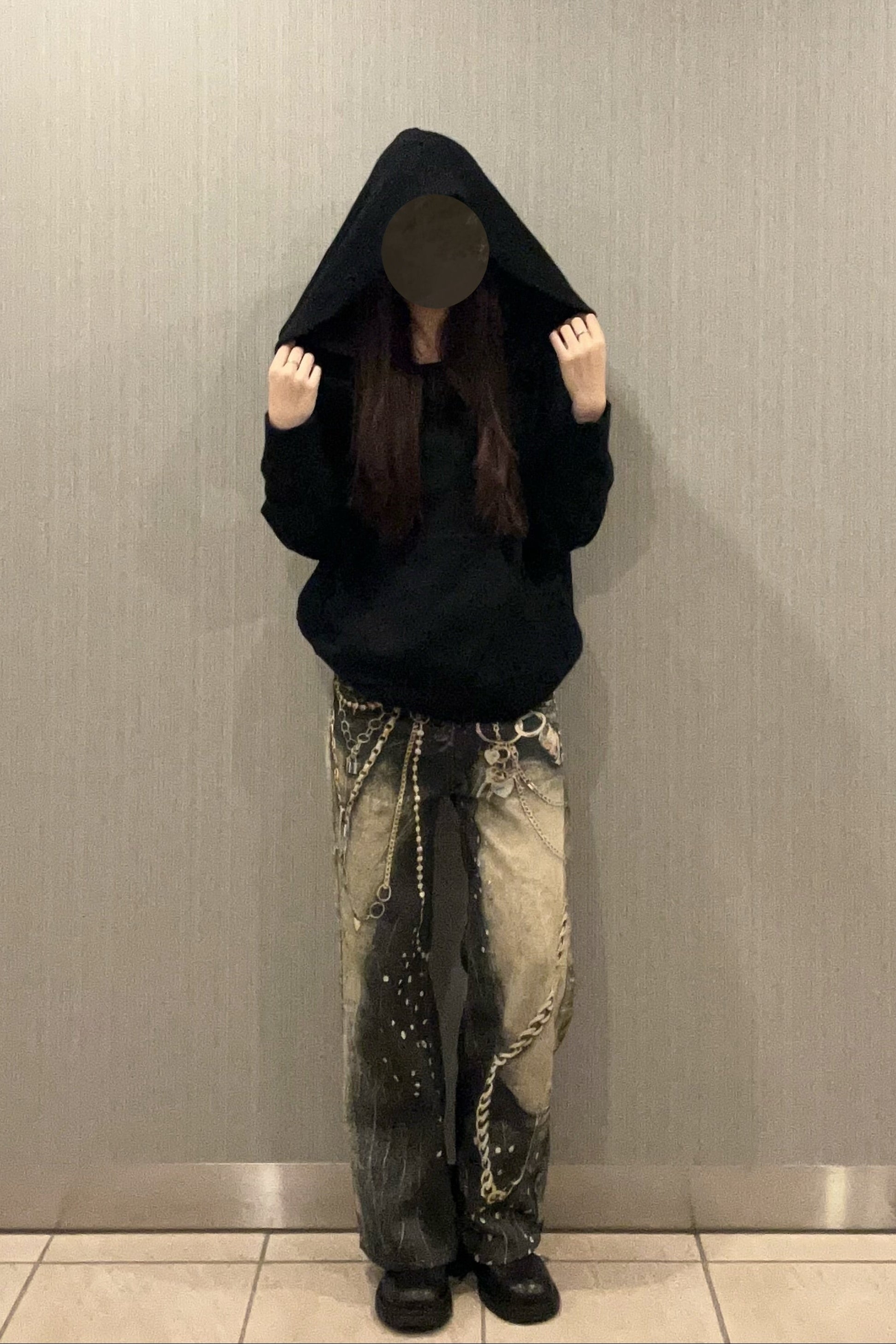 アクセデザインストレートデニム NA10522