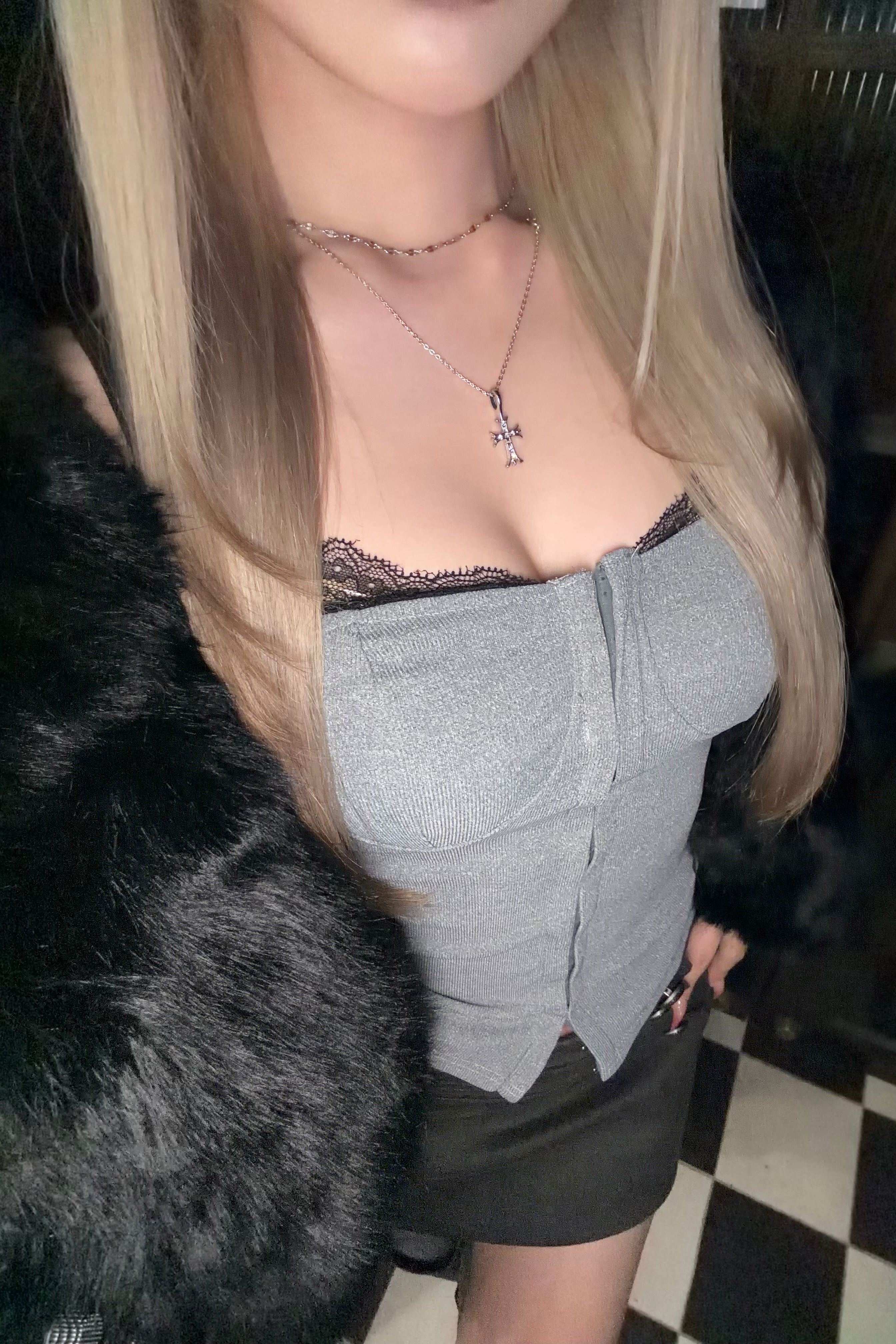 フレンチレースレイヤードトップス NA10448