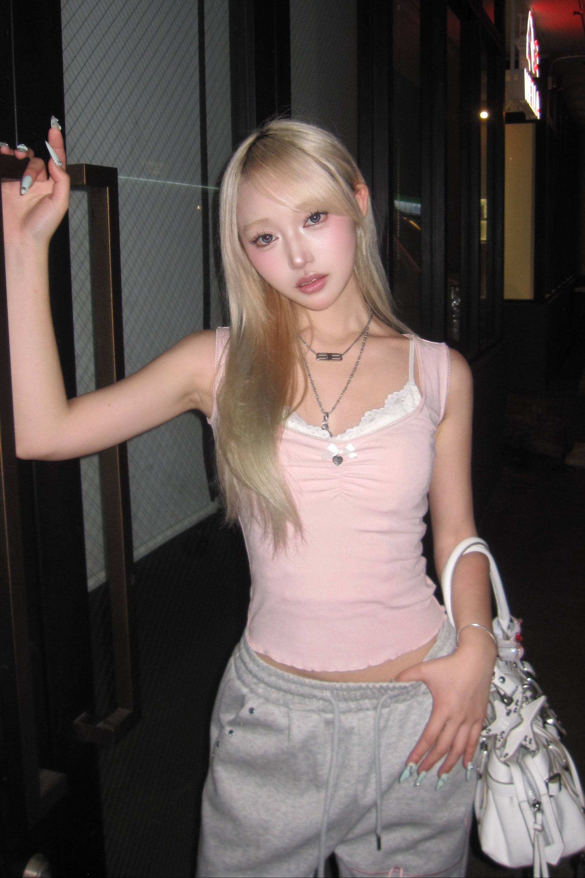 タイトクロップドタンクトップ NA10768