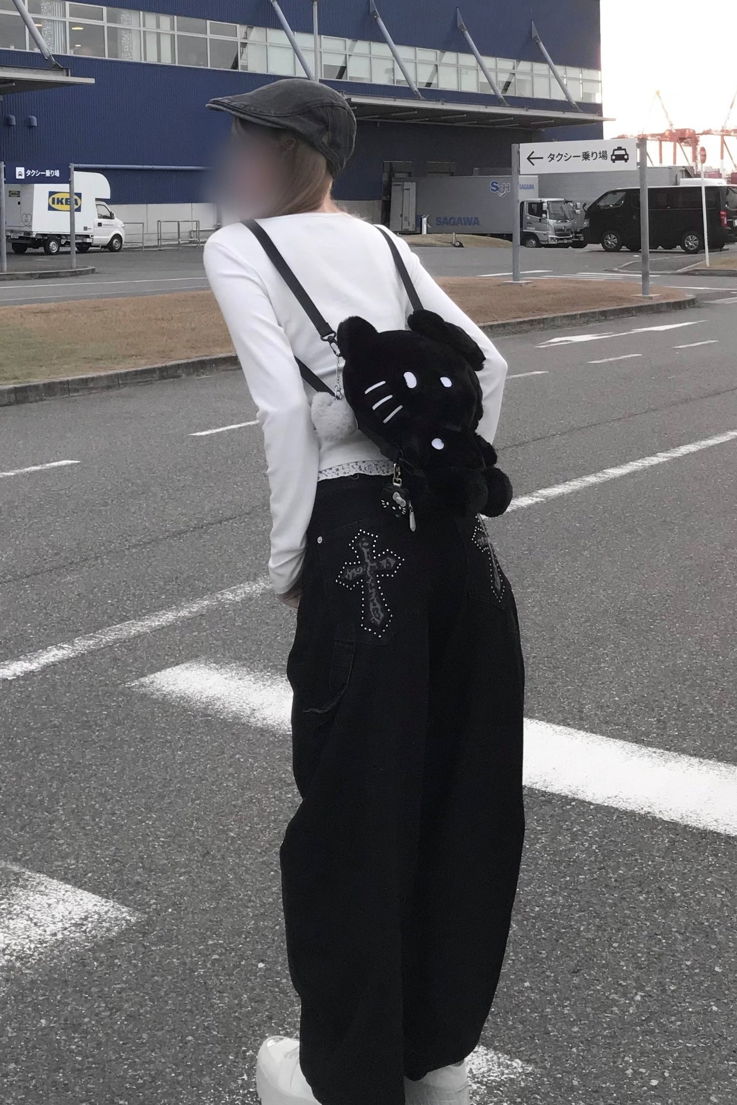 バックポケットデザインパンツ NA13579