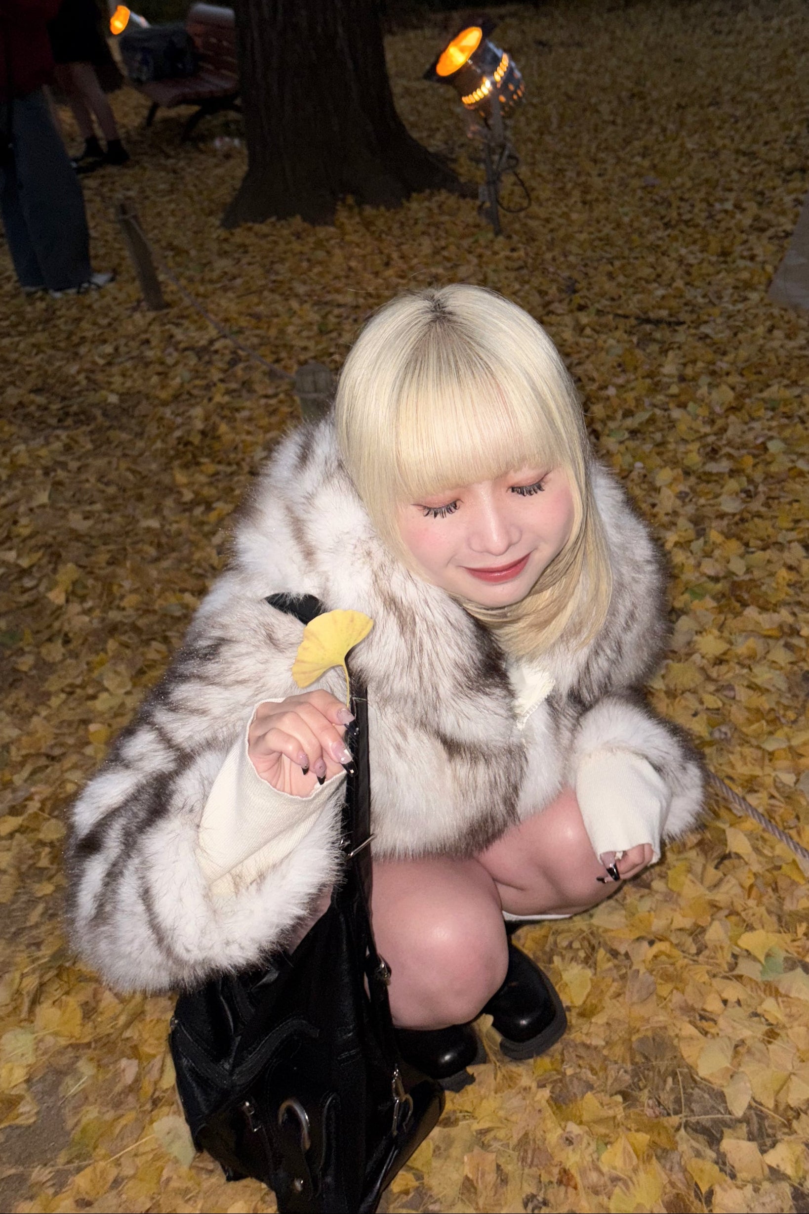 フェイクファージップアウター NA10215