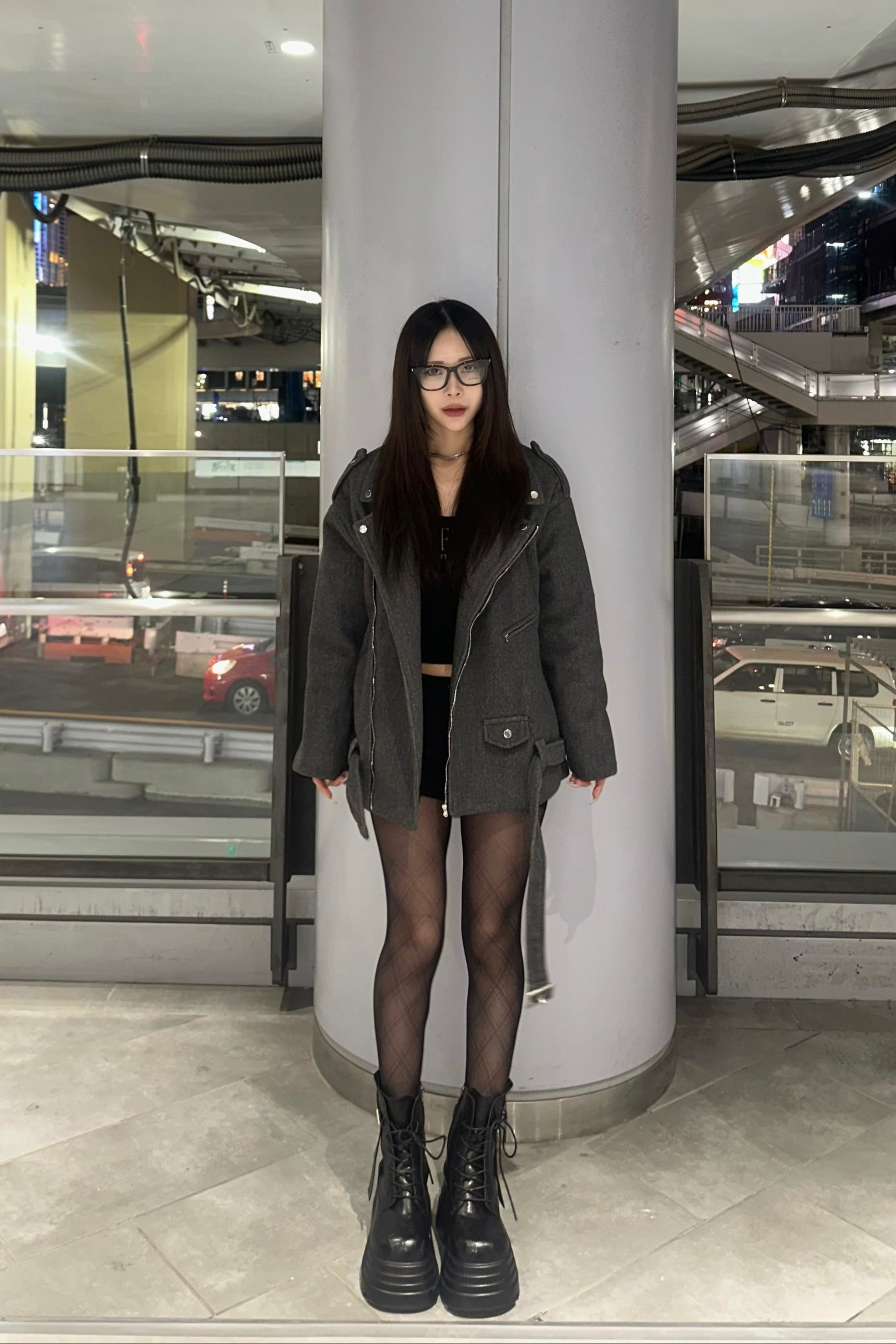 シャギーオーバーライダースコート NA10207