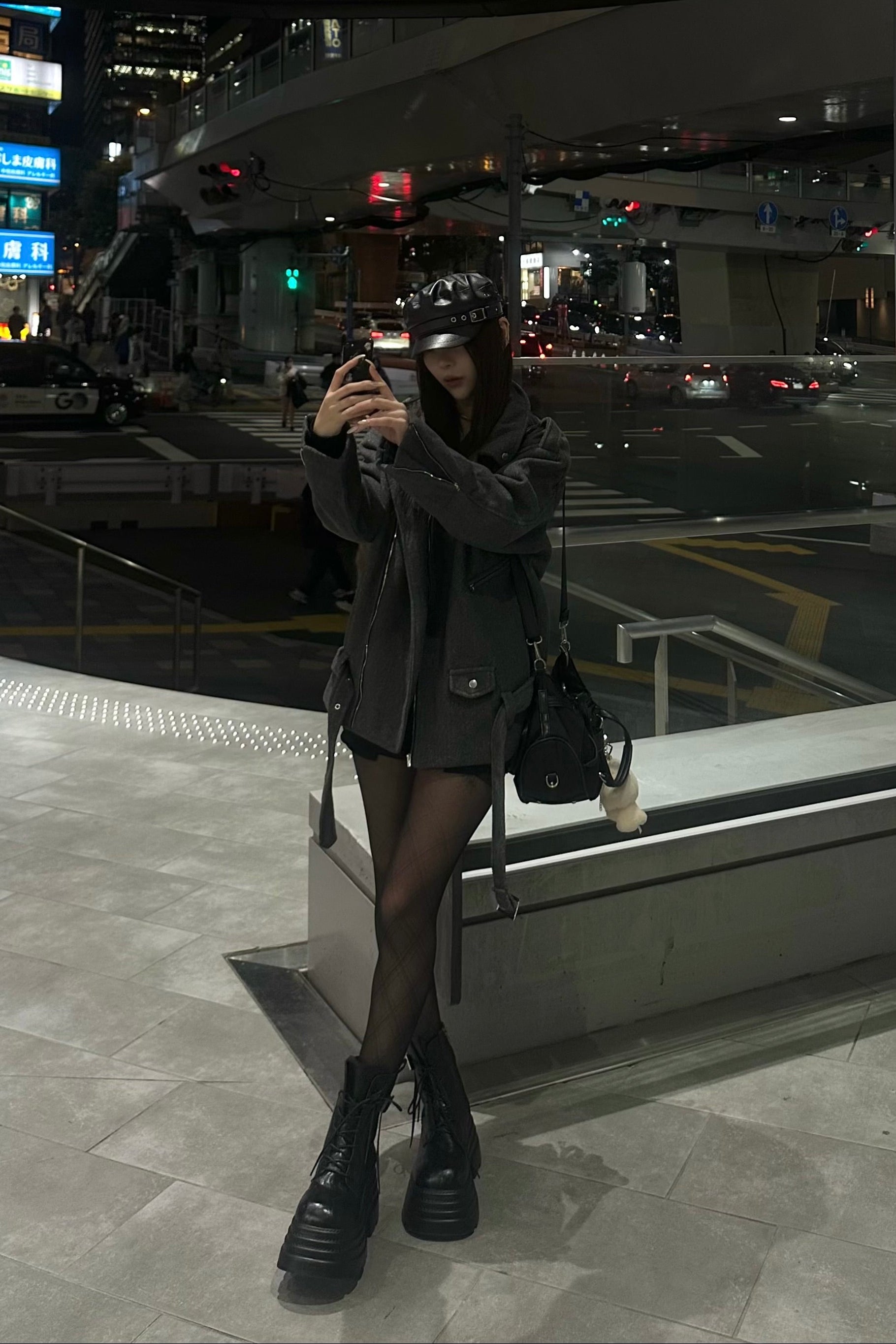 トリプルソールレースアップブーツ NA10198