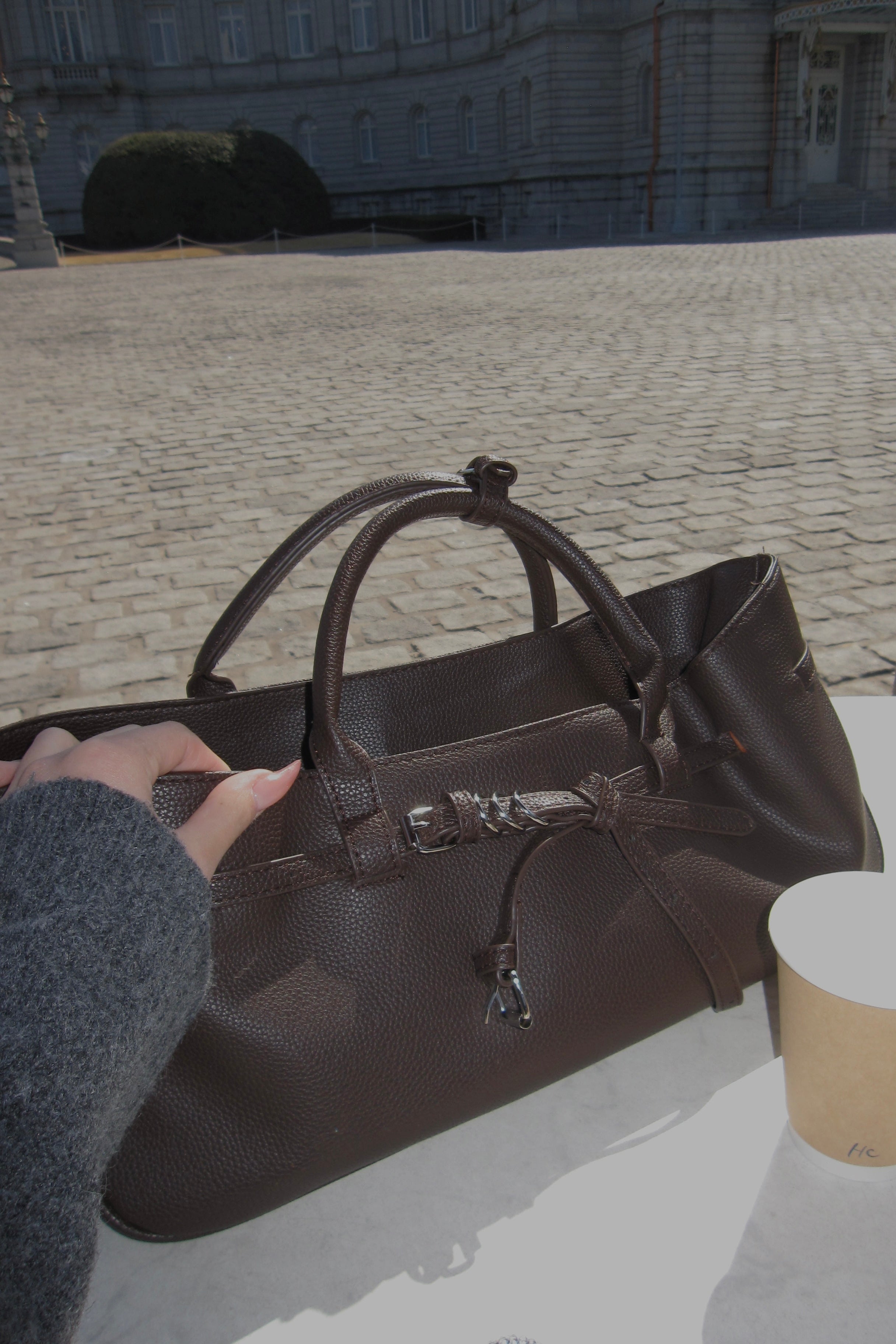 ベルトデザインスリムバッグ NA10416