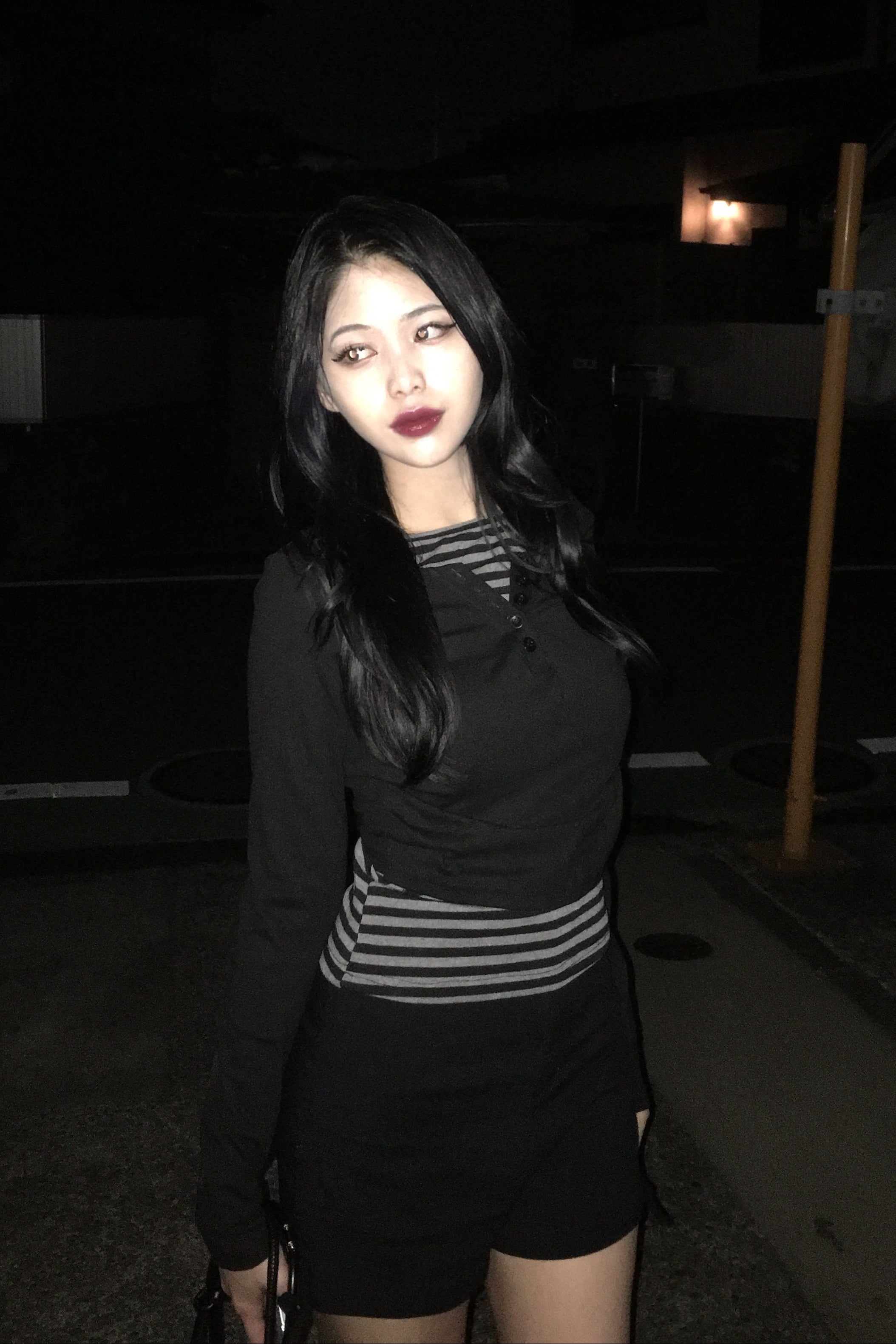 ボーダーレイヤードトップス NA10479