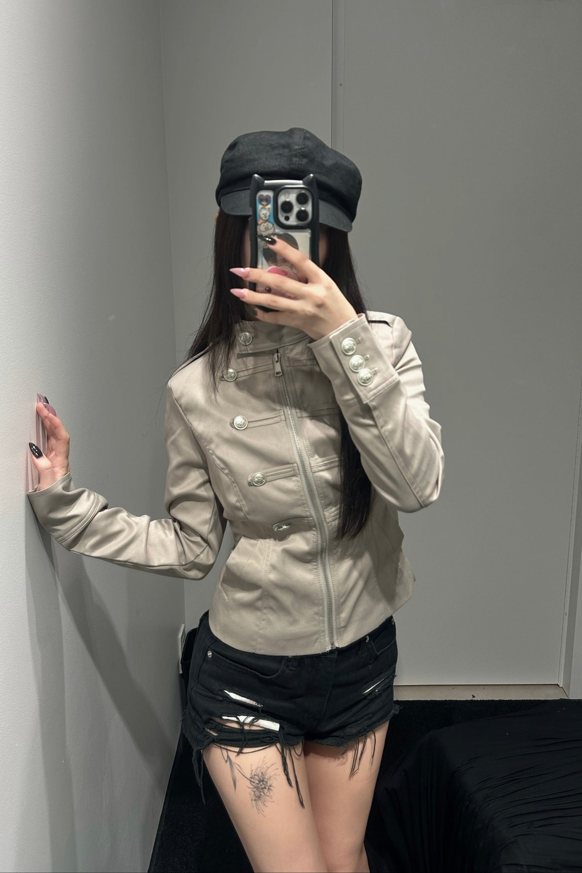 ナポレオンデザインジップジャケット NA11098