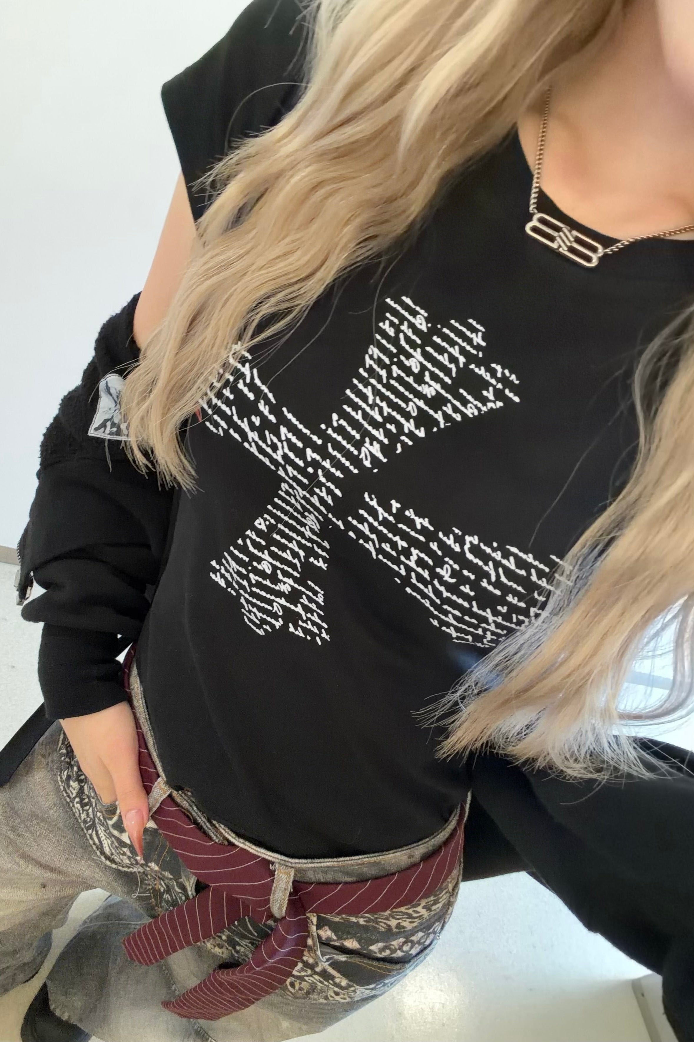 クロップドクロストップス NA10449