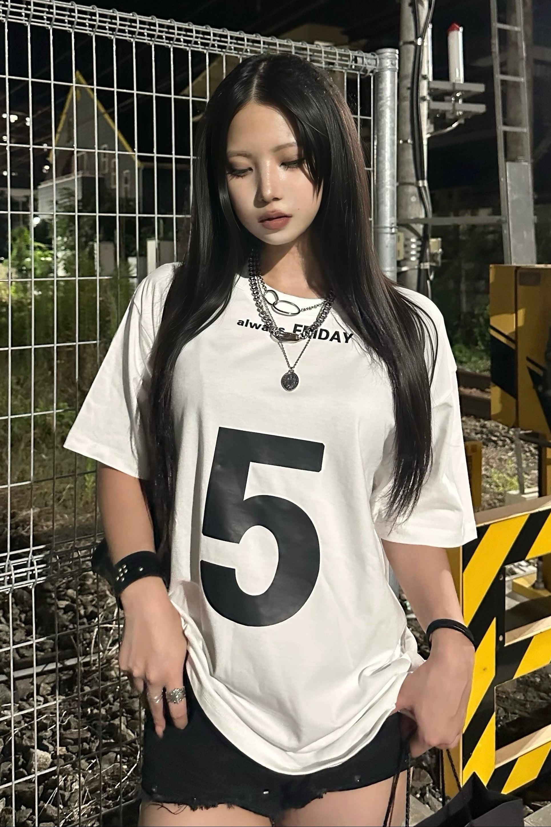 ナンバープリントTシャツ NA10890