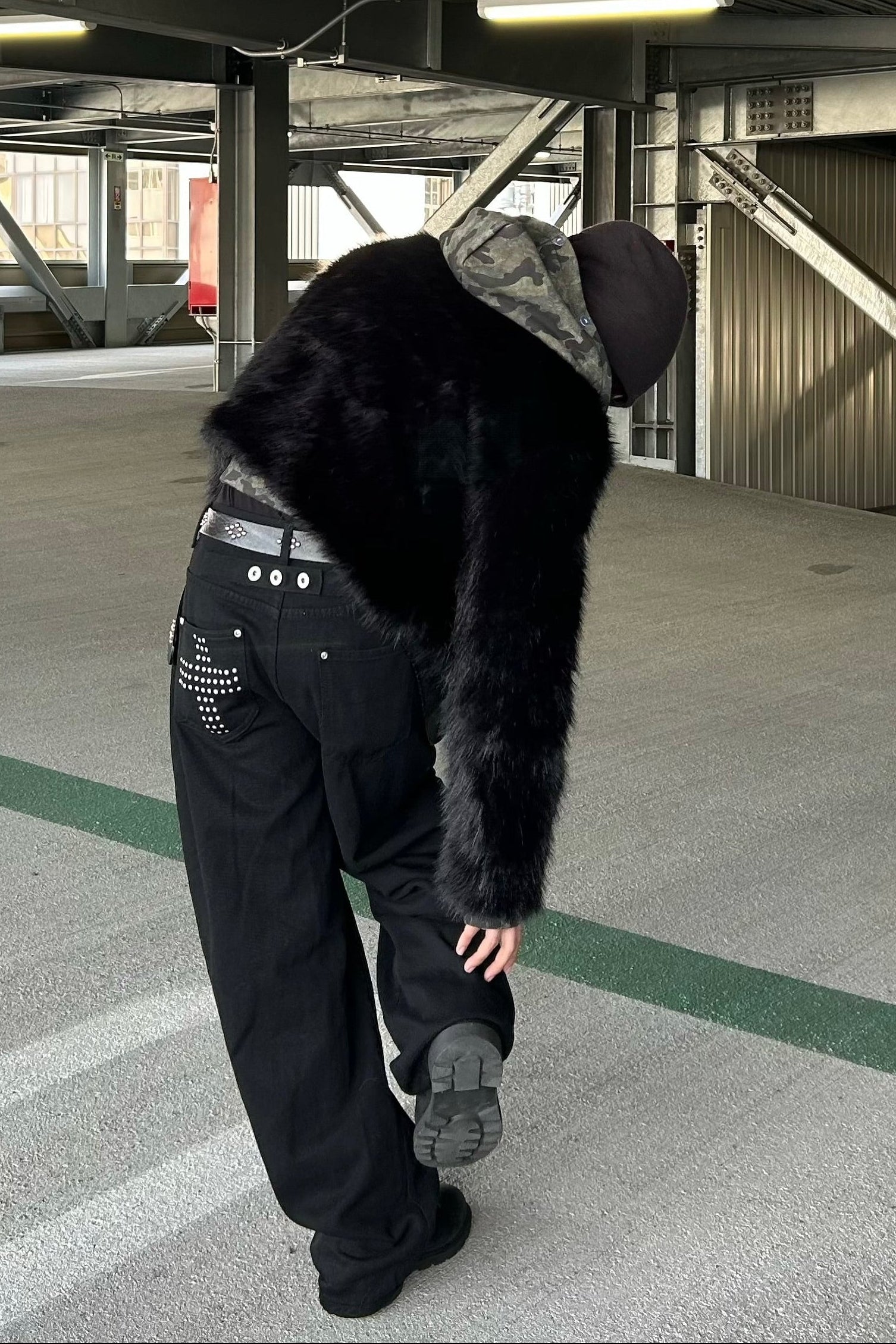 バックポケットデザインパンツ NA10335