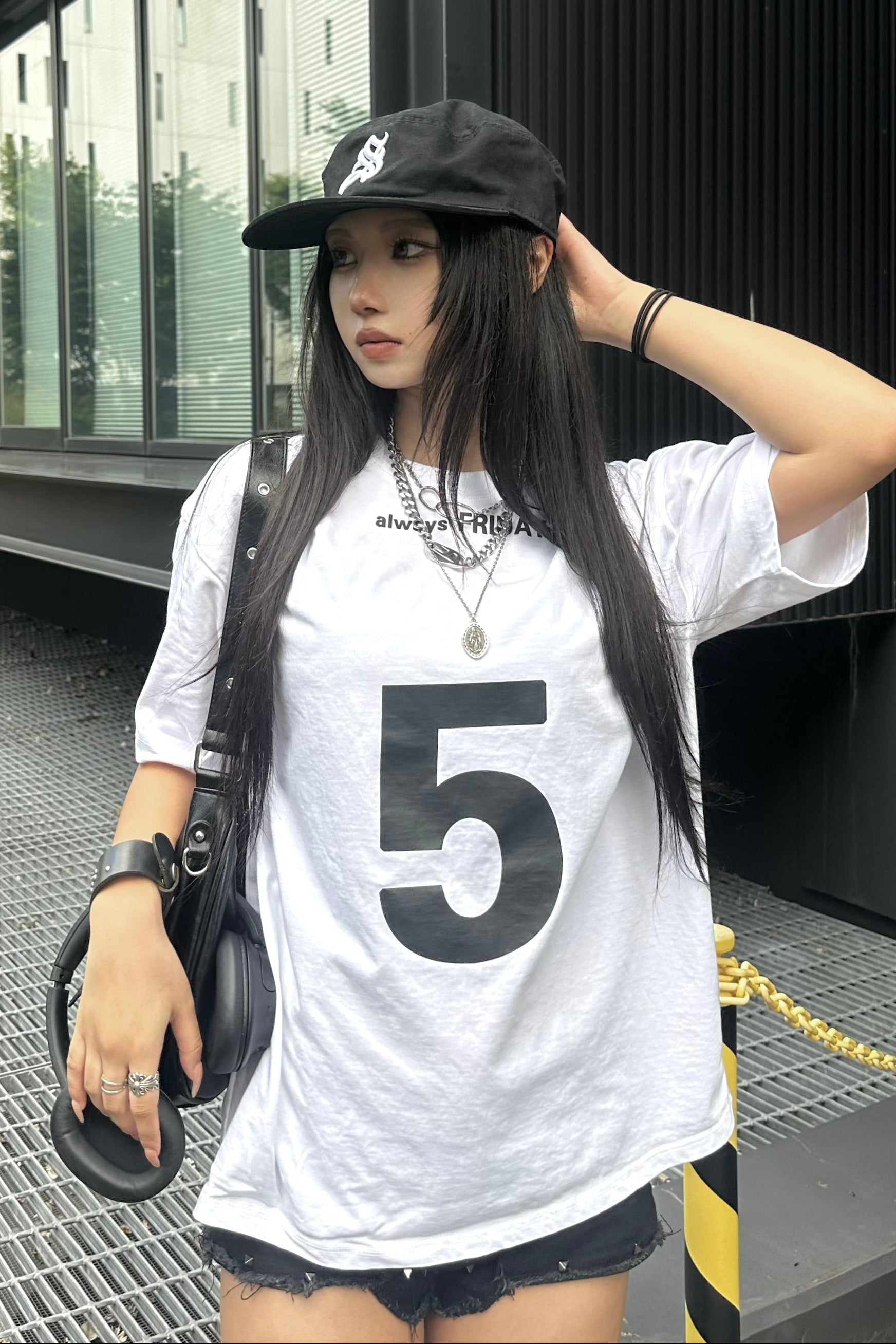 ナンバープリントTシャツ NA10890