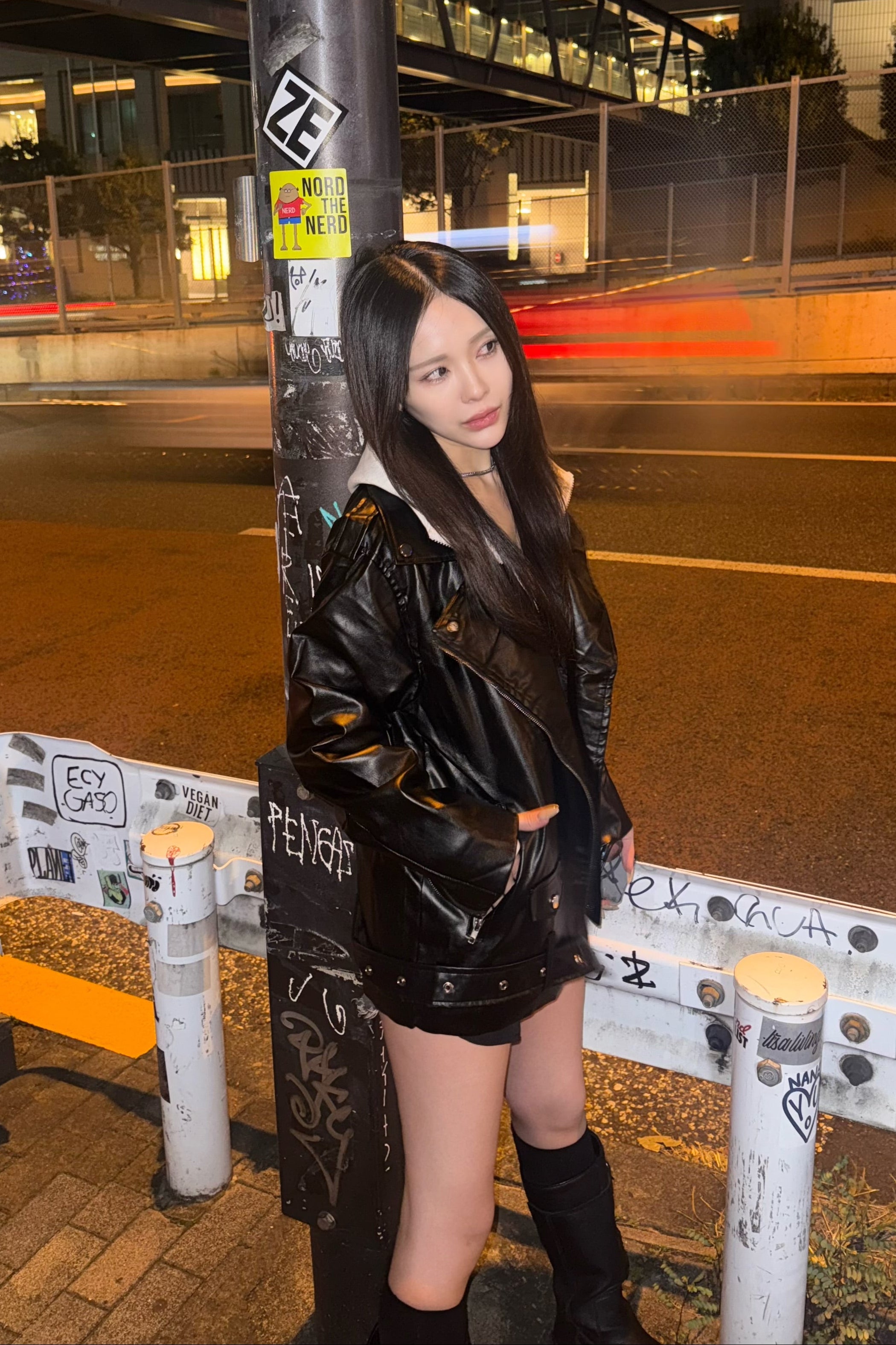 オーバーサイズストラップライダース NA10191