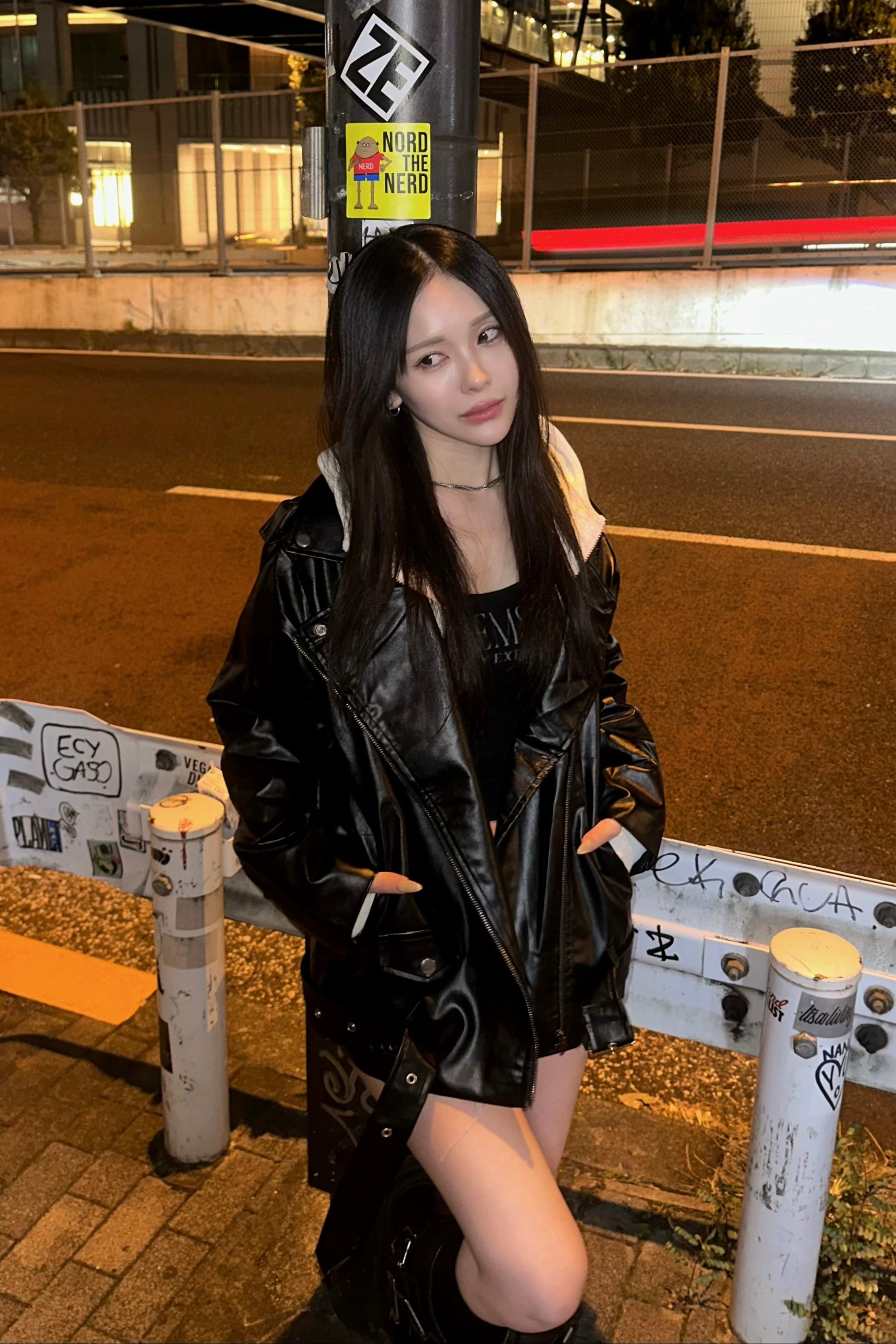 オーバーサイズストラップライダース NA10191