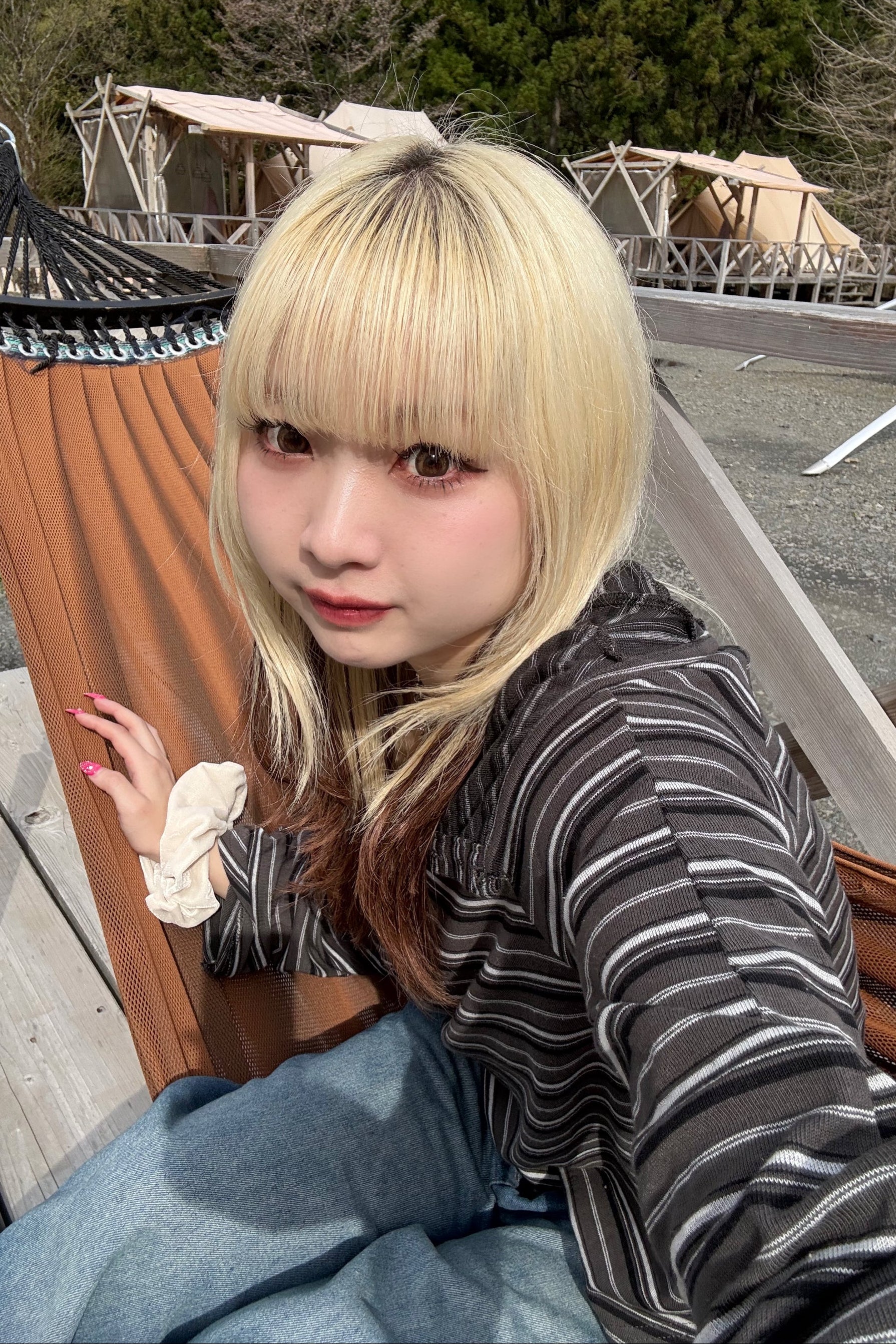 オフショルボーダートップス NA10467