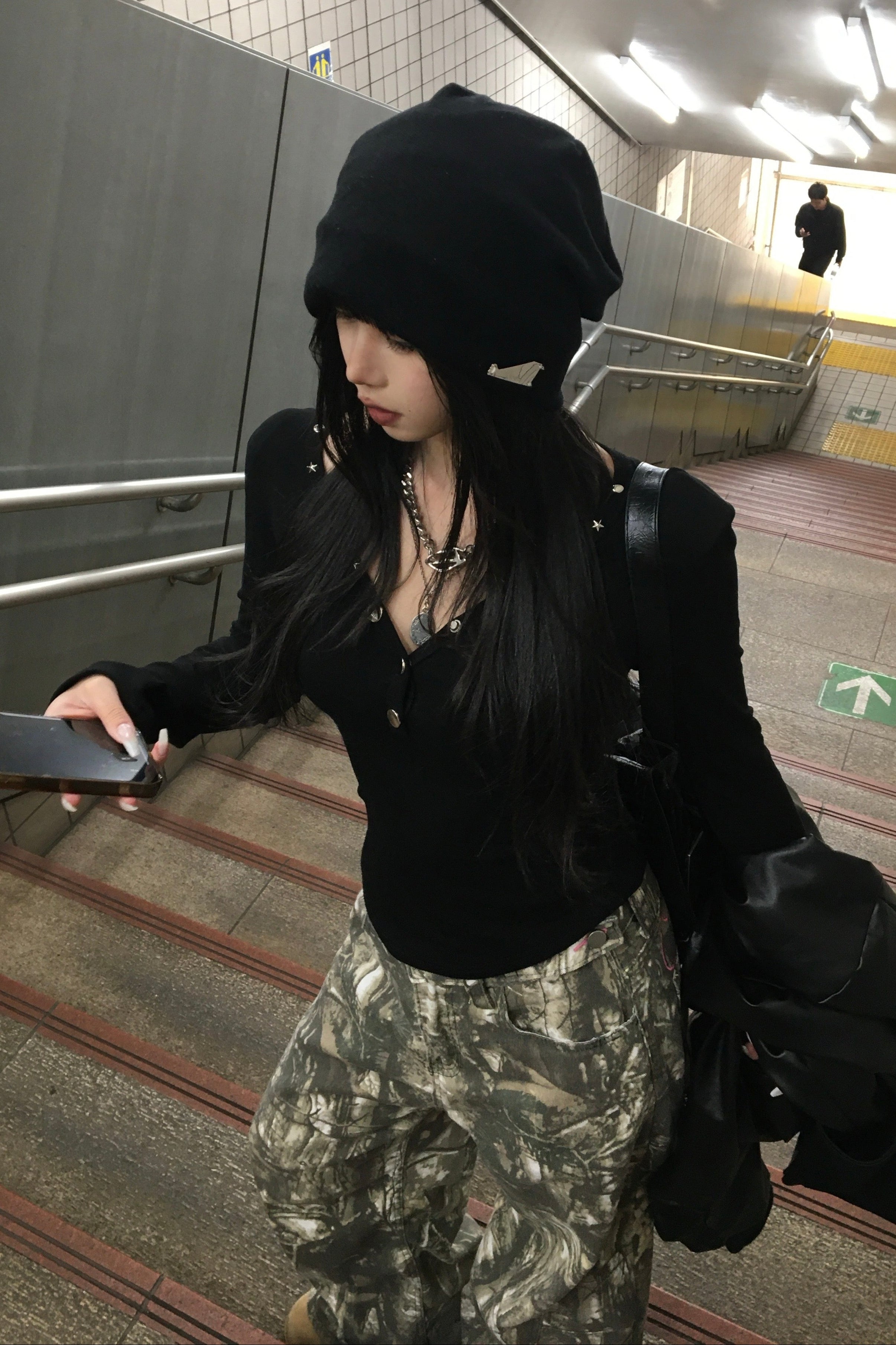 ワンポイントシンプルビーニー NA10322