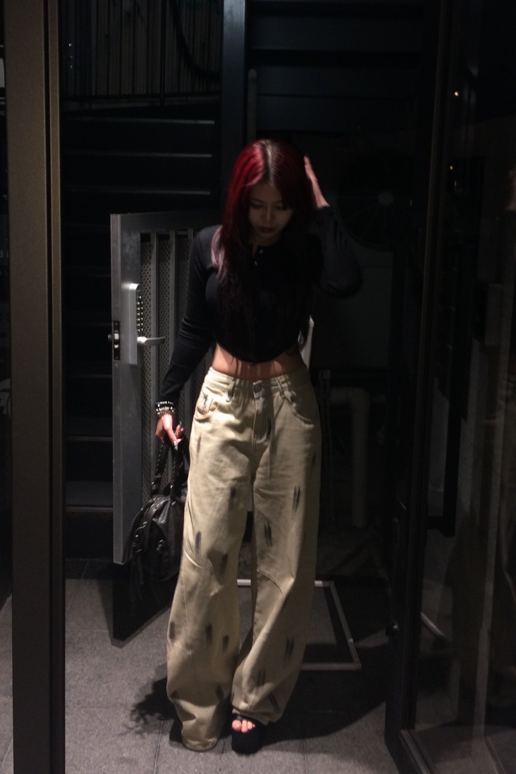 ウォッシュバルーンデニム NA10166