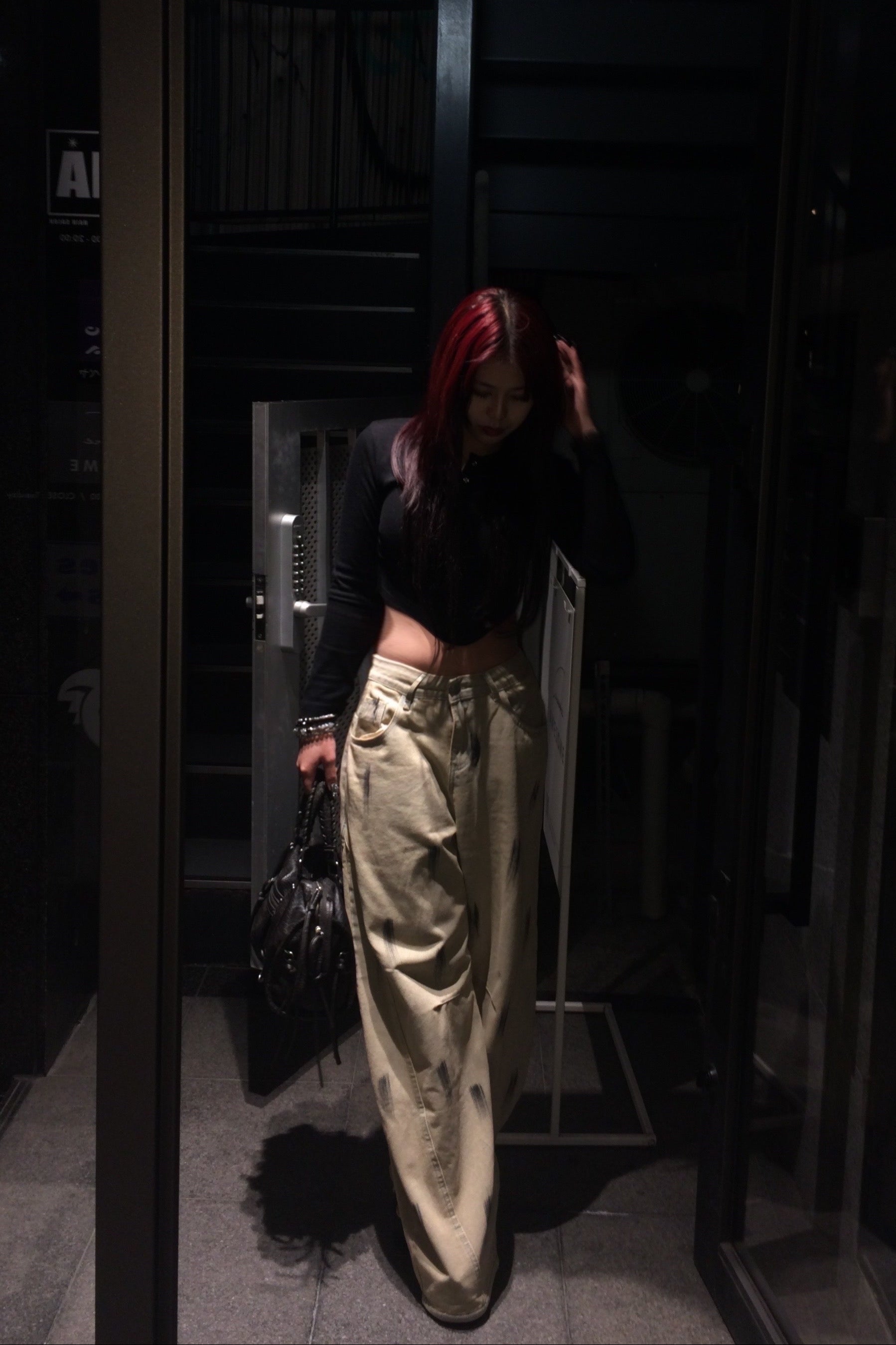 ウォッシュバルーンデニム NA10166