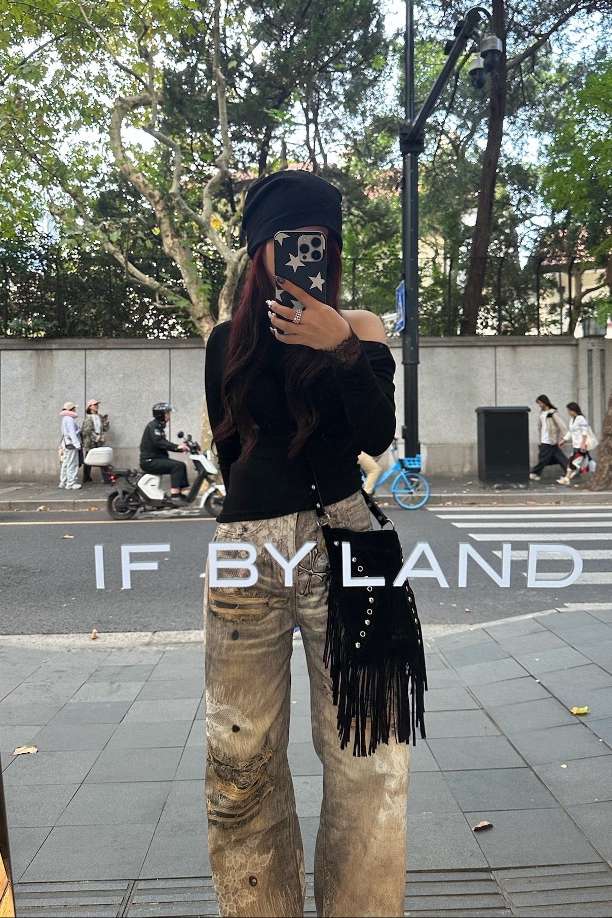 ビンテージデザインクラッシュデニム NA10168