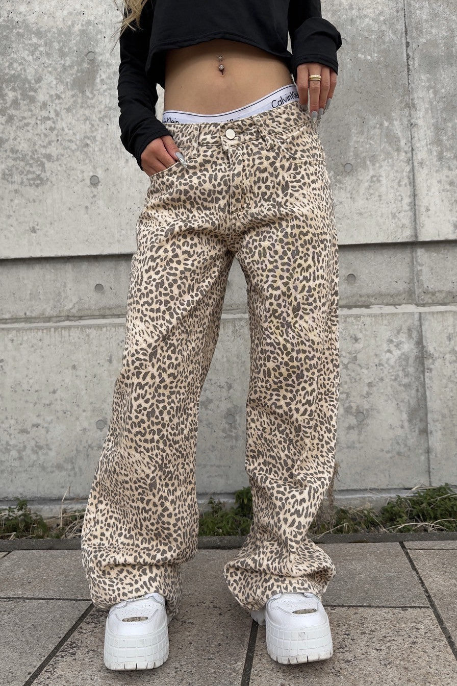 レオパードルーズパンツ NA10100