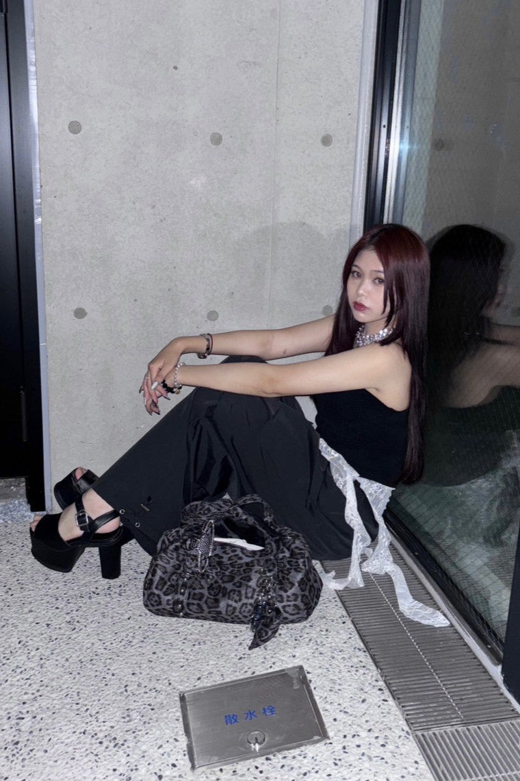 レイヤードレースナイロンパンツ NA10077