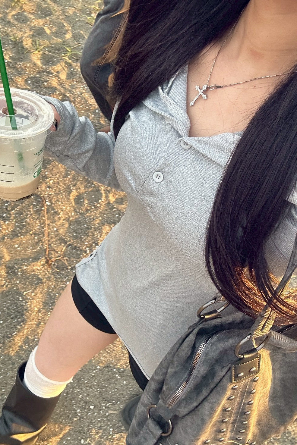 サイドストラップフーディトップス NA10129