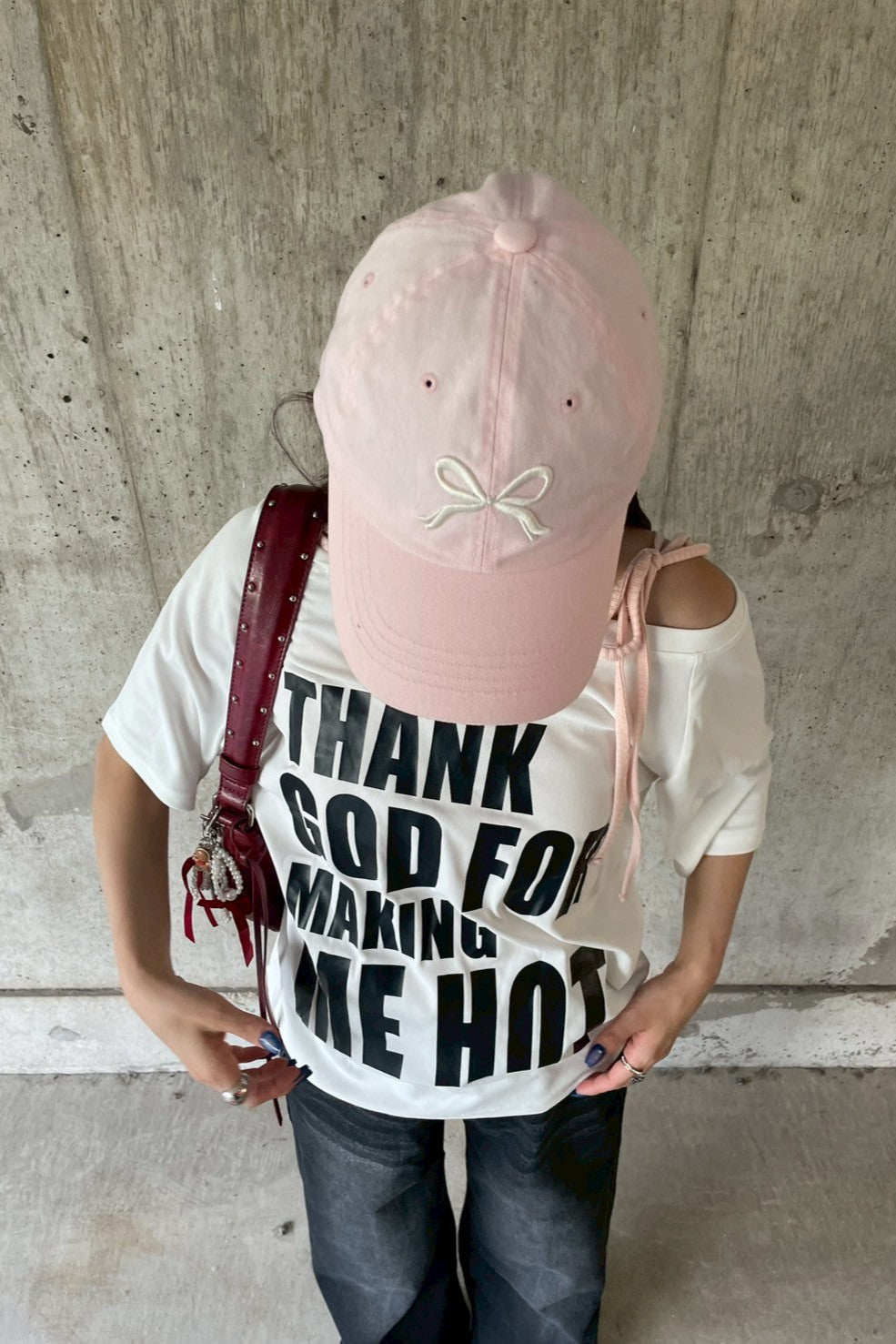 ワンショルオーバーグランジTシャツ NA12206
