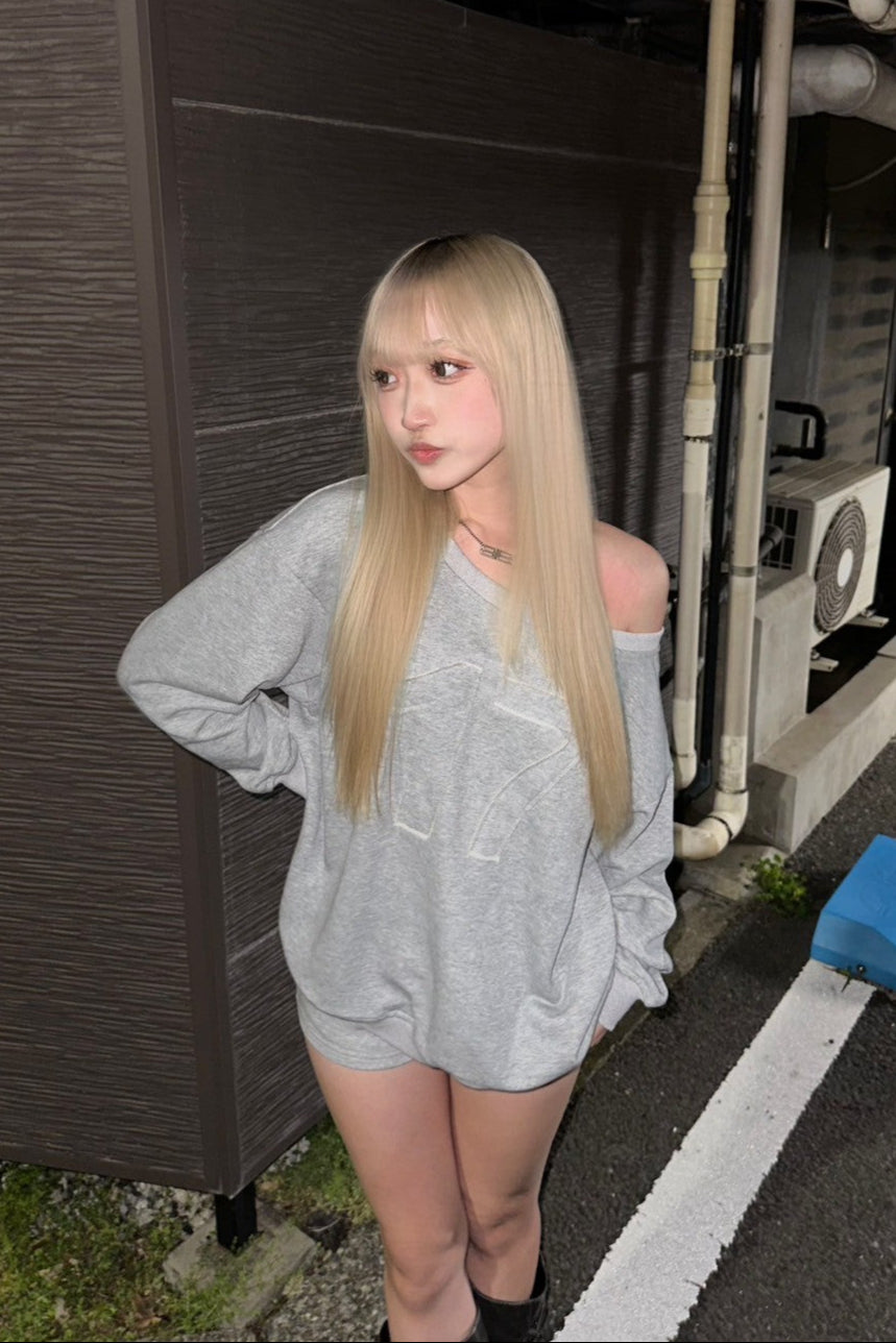 off-shoulder sporty set up NA10124