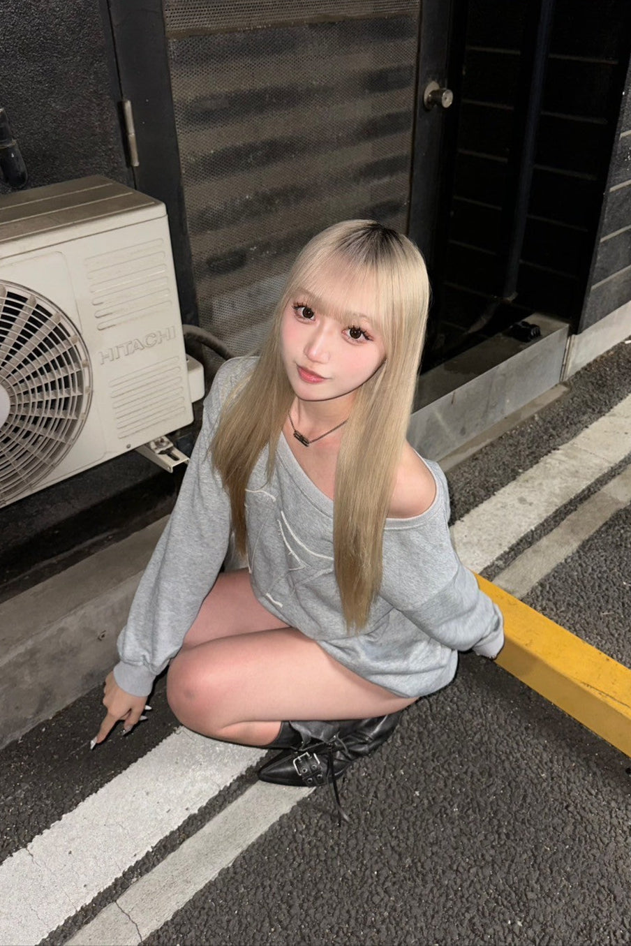 off-shoulder sporty set up NA10124