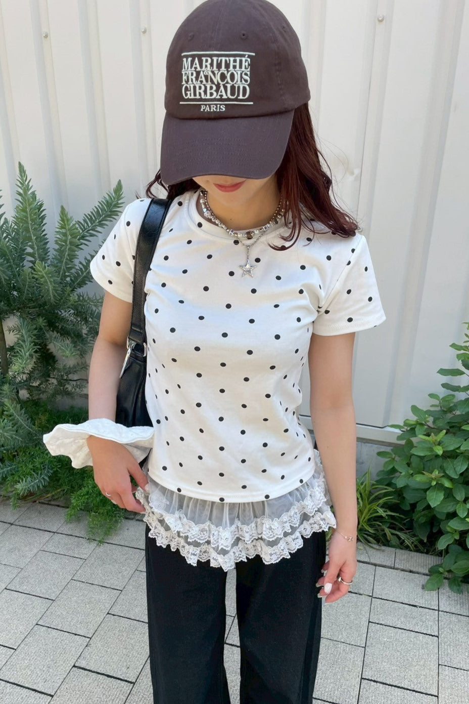ドットタイトTシャツ NA10608