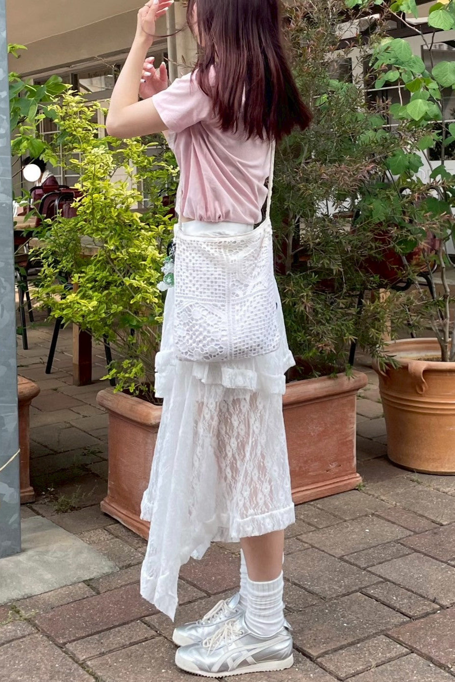 ロングレーススカート NA10612
