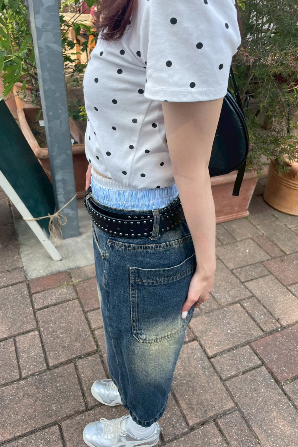 ストライプポケットハーフパンツ NA10613