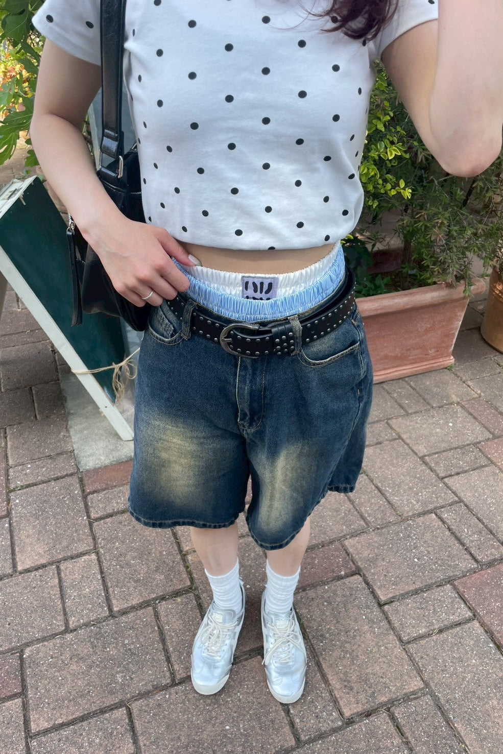 ストライプポケットハーフパンツ NA10613