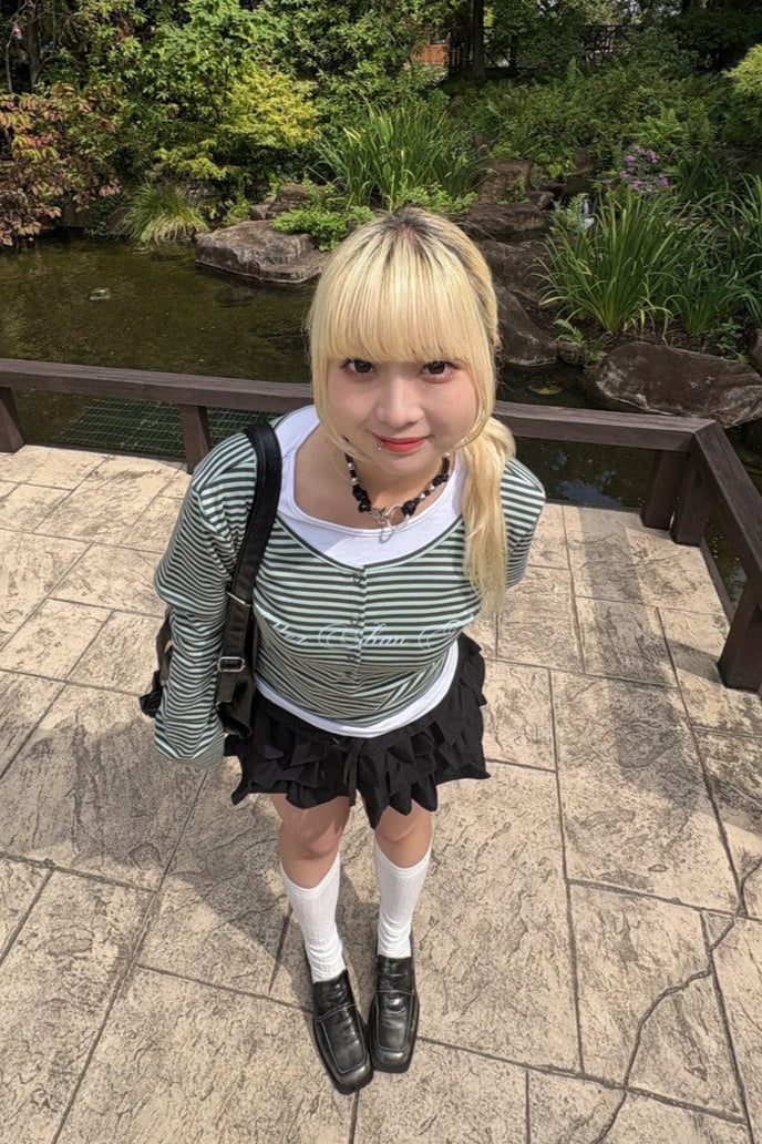 フレンチフリルミニスカート NA10022