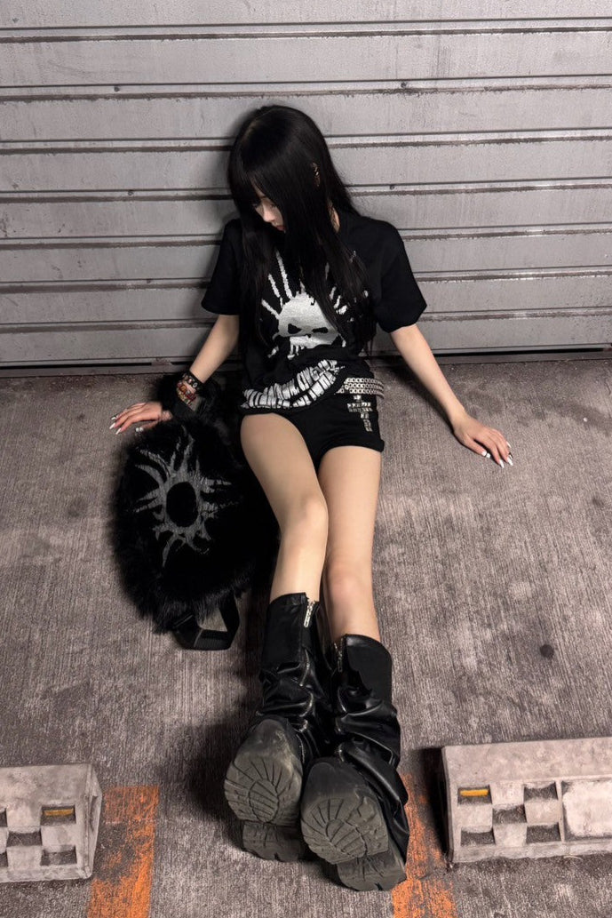 クロススタッズショートパンツ NA10029