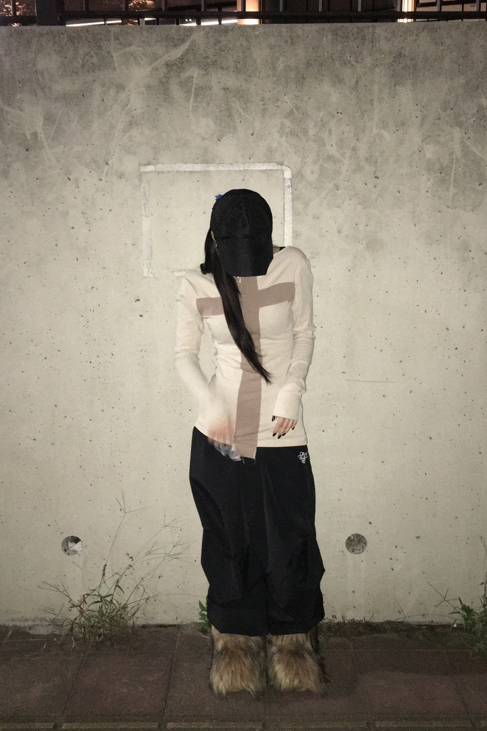 クロスオフショルダートップス NA10178