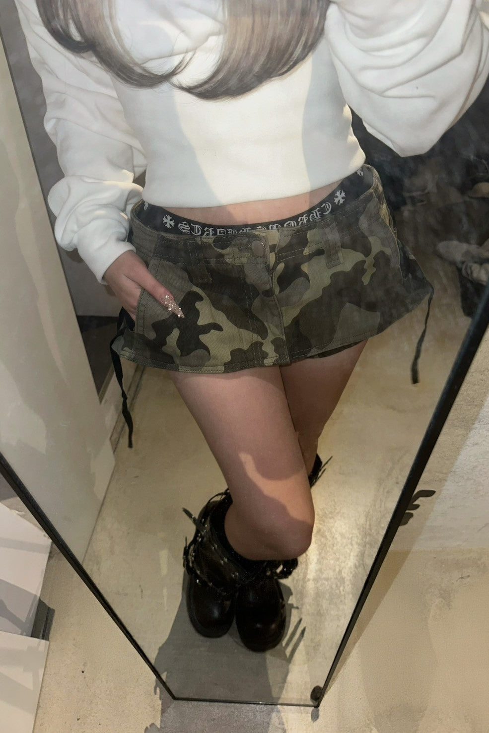 カモフラージュショートパンツ NA10057