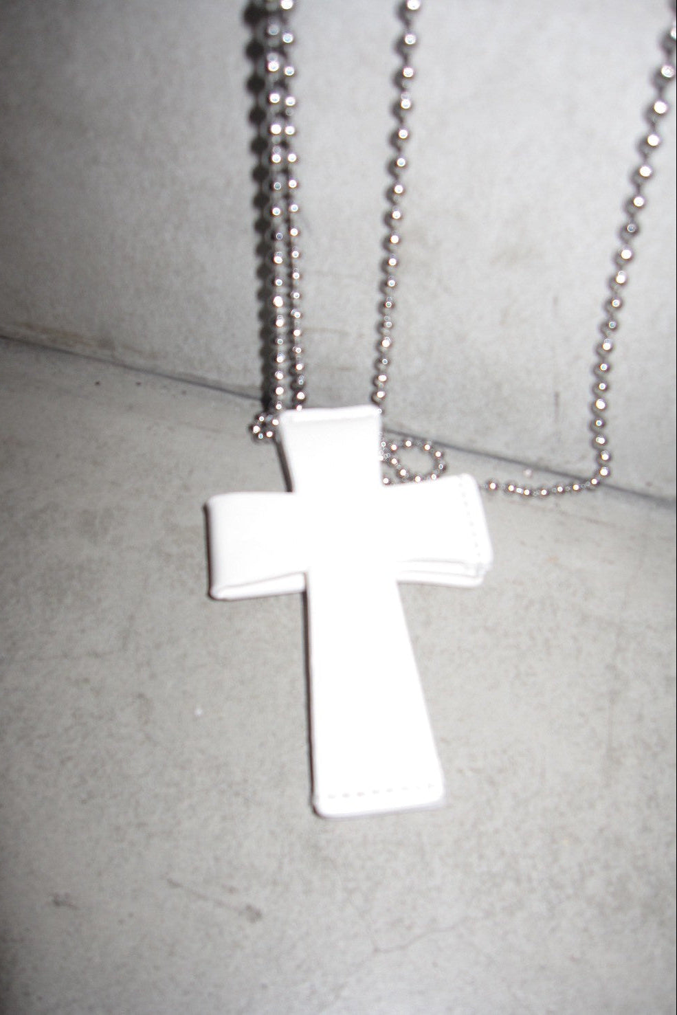 クロスレザーネックレス NA10065