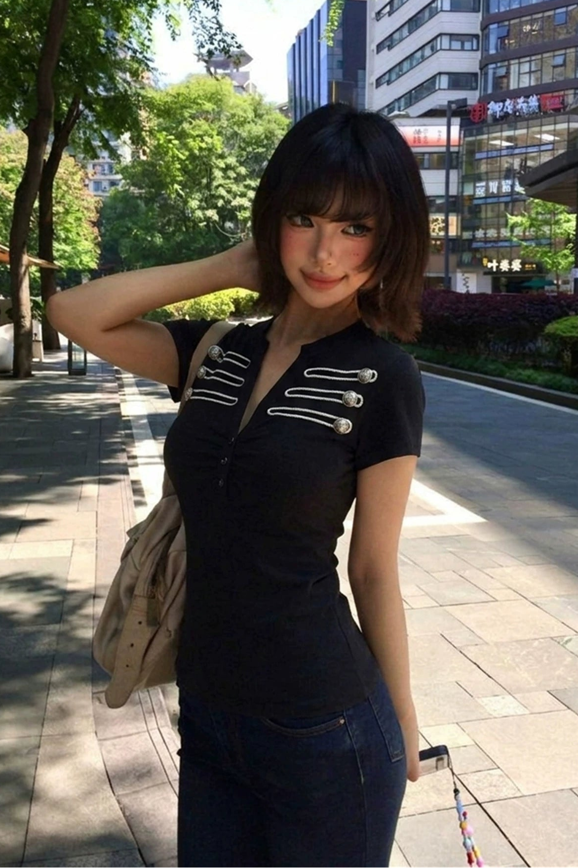 コンパクトナポレオンシャツ NA10577